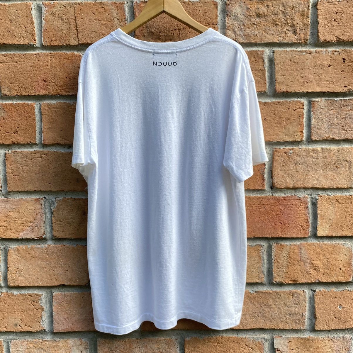 Zucca ZUCCA Crewneck T-Shirt with Black Logo Print on Front Size US L / EU 52-54 / 3 - 2 Thumbnail