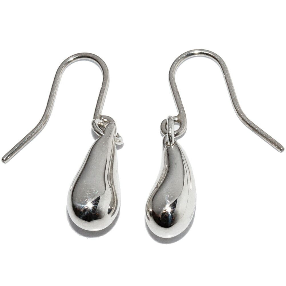 Tiffany & Co. Tiffany & Co. Tiffany & Co. Silver 925 Elsa Peretti Teardrop Earrings Metal Earrings DUTY FREE for USA Size ONE SIZE - 1 Thumbnail