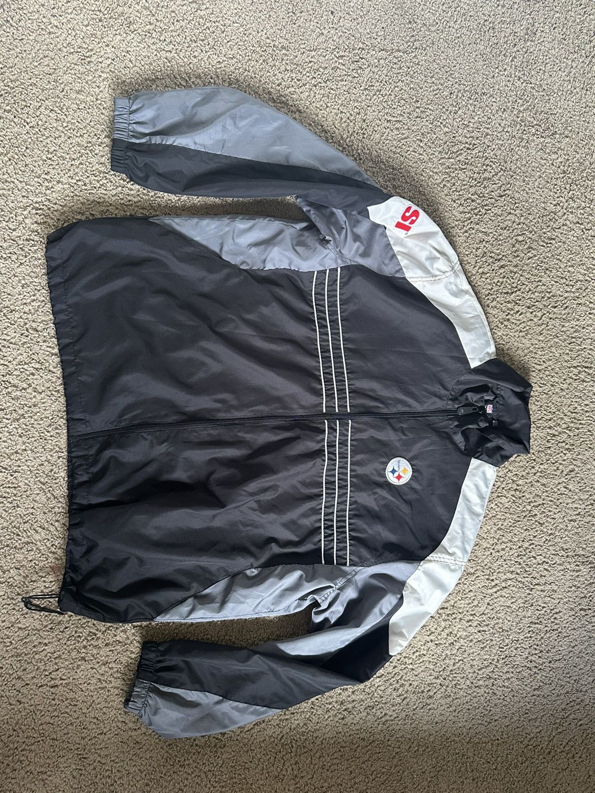 NFL × Reebok × Vintage NFL X Reebok Pittsburgh Steelers windbreaker Size US XXL / EU 58 / 5 - 2 Thumbnail