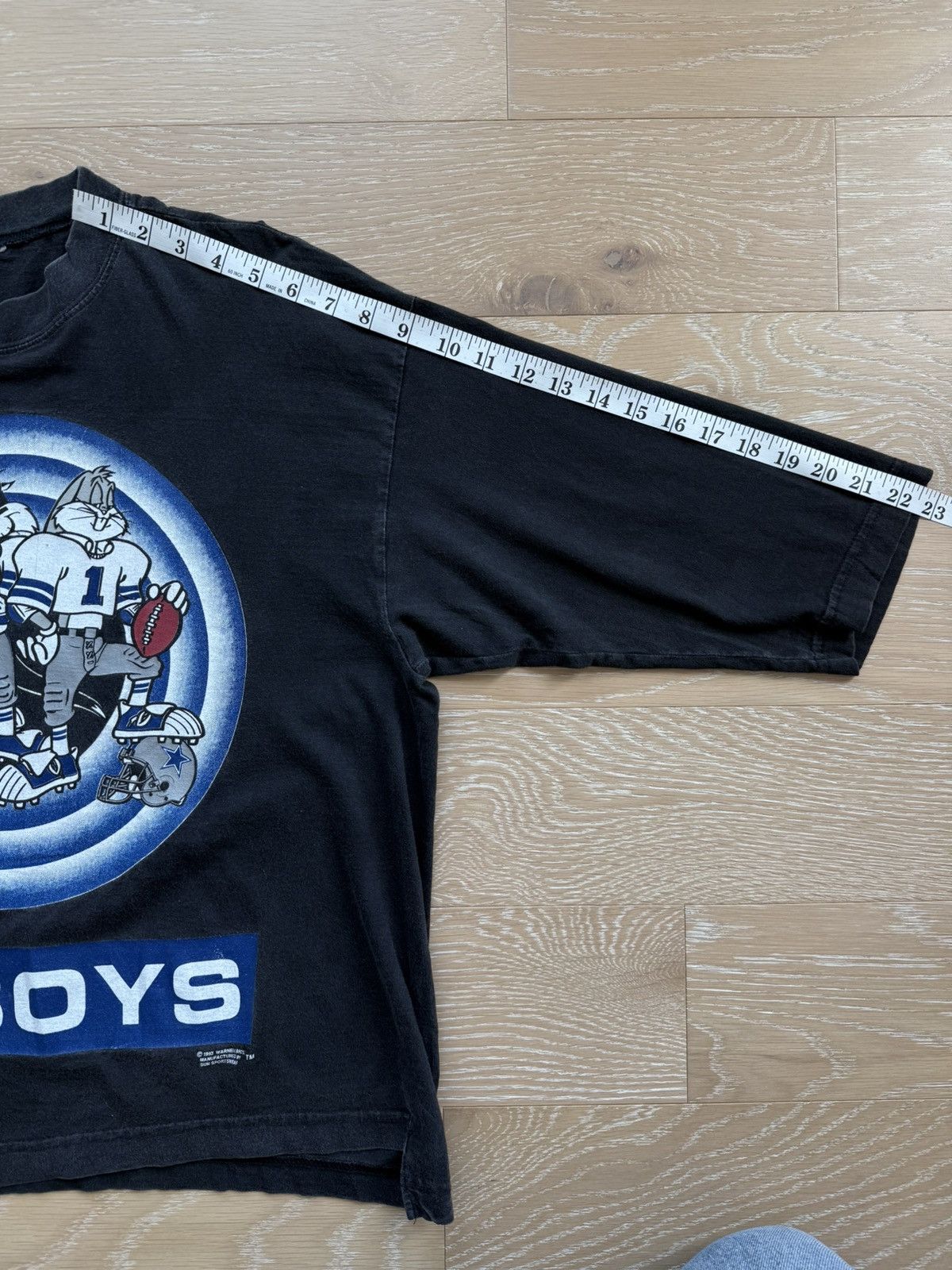 NFL Vintage ‘93 Dallas Cowboys Looney Tunes Long Sleeve Shirt Size L / US 10 / IT 46 - 8 Thumbnail