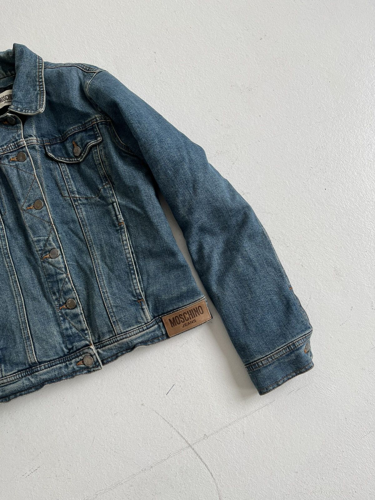Moschino Vintage 2000s Moschino Star truck denim jacket Size US S / EU 44-46 / 1 - 3 Thumbnail