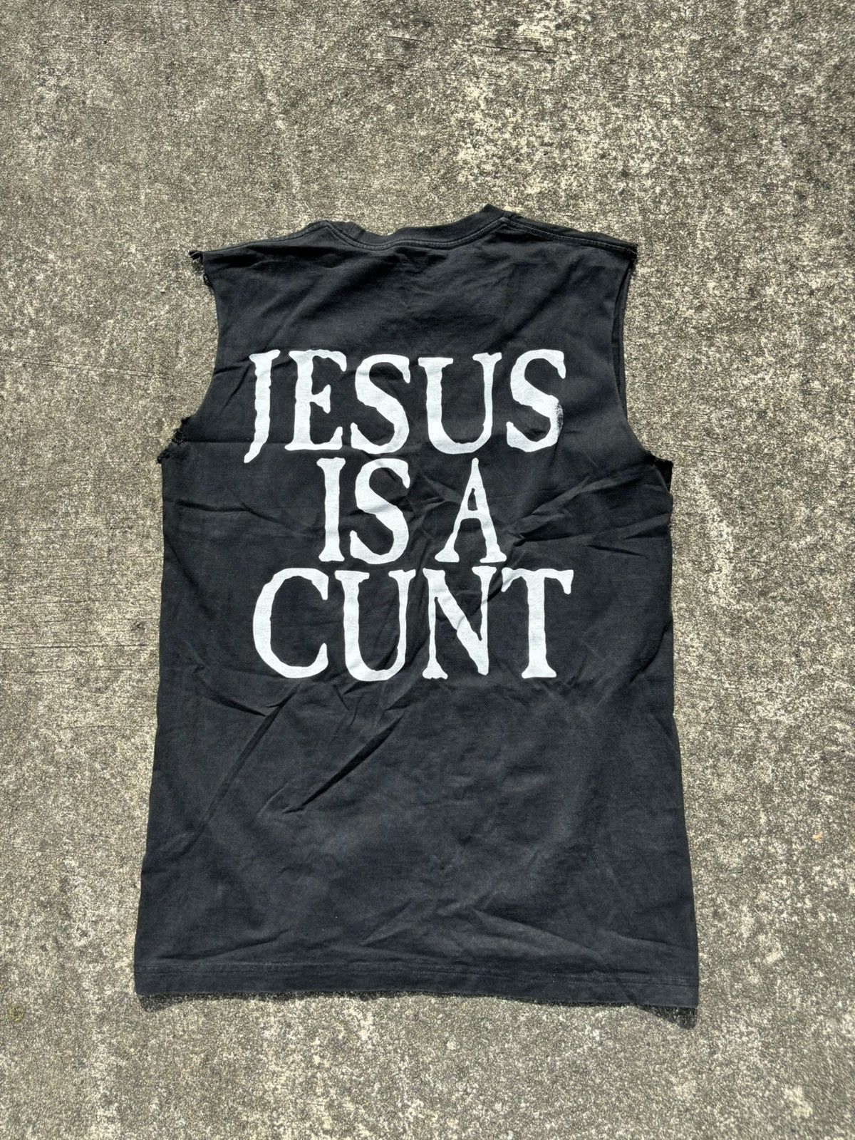 Band Tees × Vintage Vintage Cradle of Filth Vestal Masturbation Jesus Is A Cunt Size US L / EU 52-54 / 3 - 4 Thumbnail