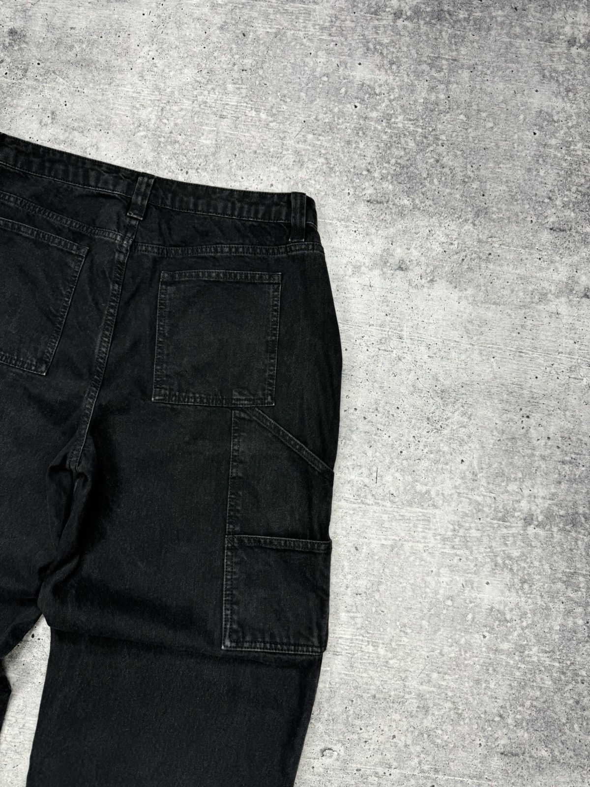 Japanese Brand × Vintage Vintage Asos Baggy Loose Fit Wide Leg Jeans Pants Trousers Size US 32 / EU 48 - 16 Thumbnail