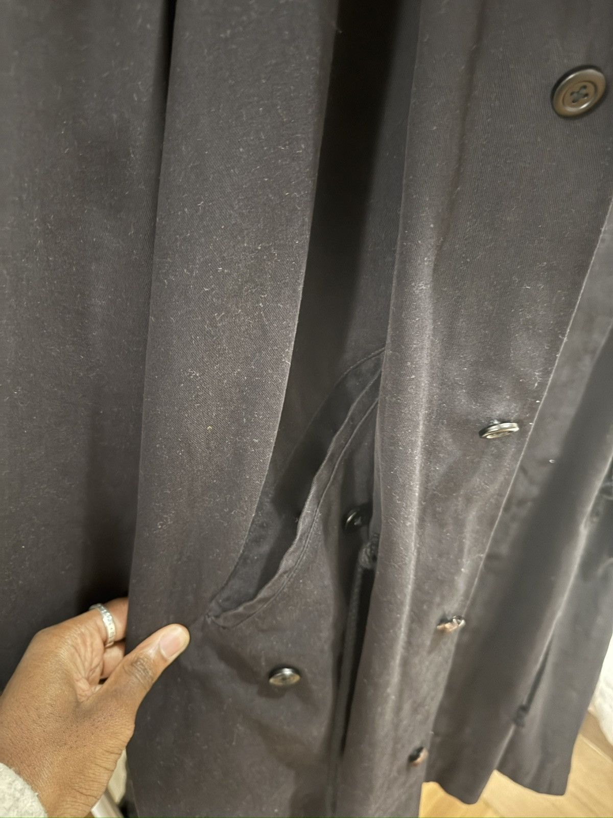 Vintage Assembly New York Trench Coat