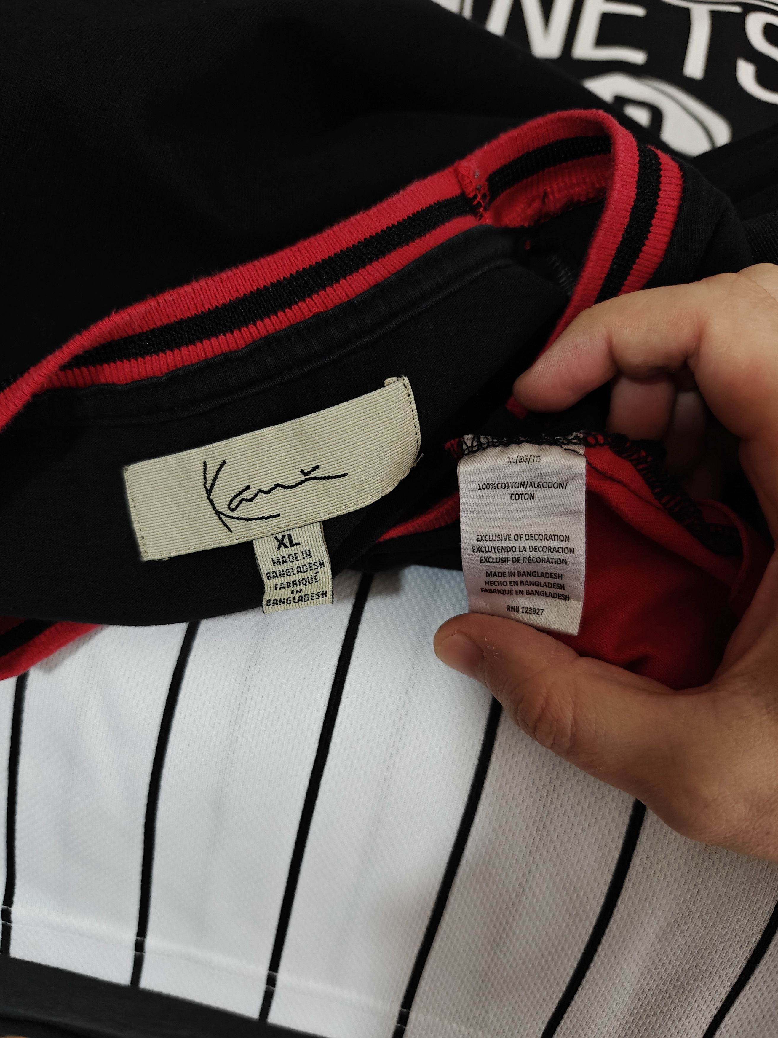 Karl Kani Karl Kani T-Shirt Center Logo Crewneck Tee Black XL Size US XL / EU 56 / 4 - 8 Thumbnail