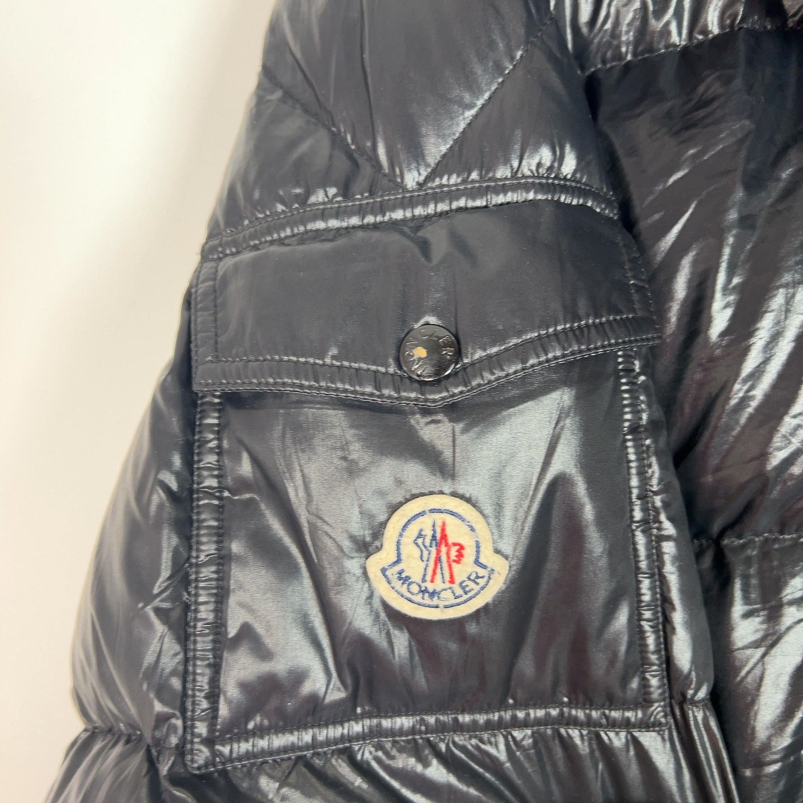 Moncler Moncler Black Erins Giubbotto Puffer Jacket Size US XXL / EU 58 / 5 - 5 Thumbnail