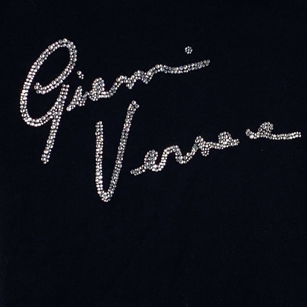 Versace Versace Cotton Crew Neck Short Sleeve T-Shirt K26WX Size M / US 6-8 / IT 42-44 - 4 Thumbnail