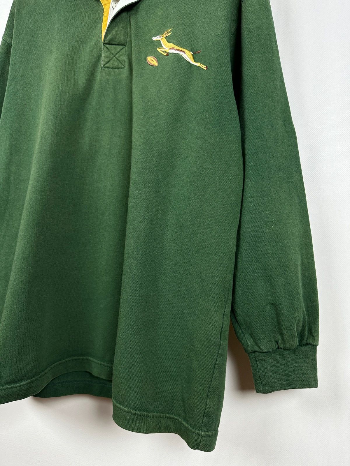 Cotton Traders Vintage South Africa Rugby Cotton Traders Long Sleeve Shirt Size US L / EU 52-54 / 3 - 8 Thumbnail