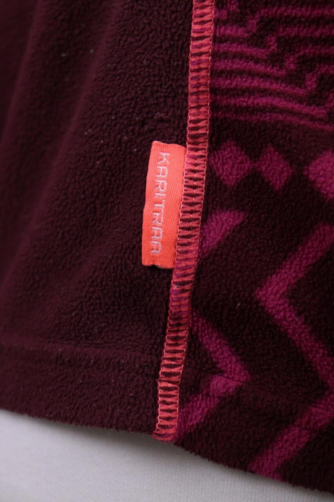 Designer Kari Traa Purple Geometric Striped Jacket Size L Size L / US 10 / IT 46 - 4 Thumbnail