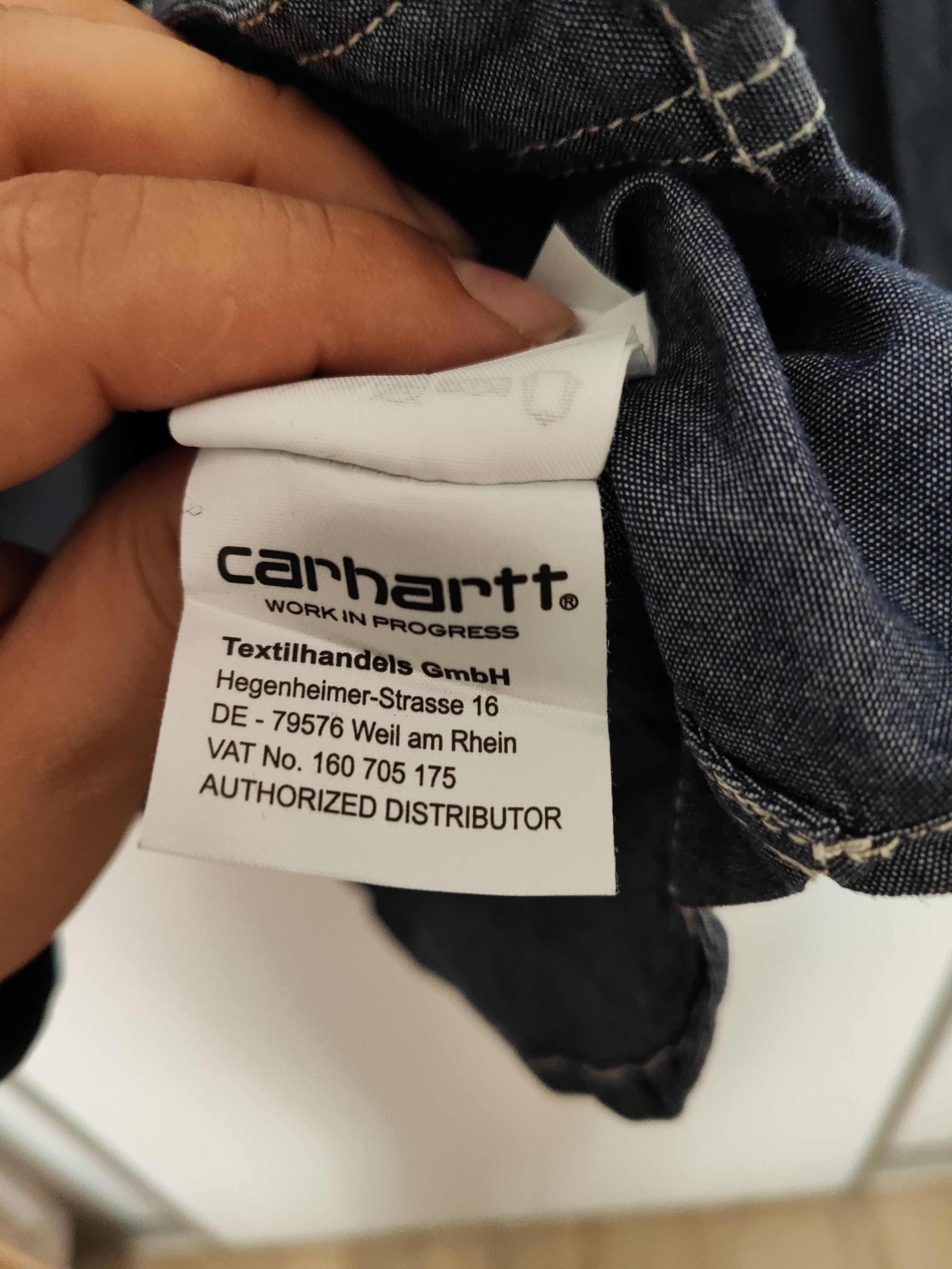 Carhartt Carhartt Rugged Flex Work Shirt - Dark Denim Size US M / EU 48-50 / 2 - 5 Thumbnail