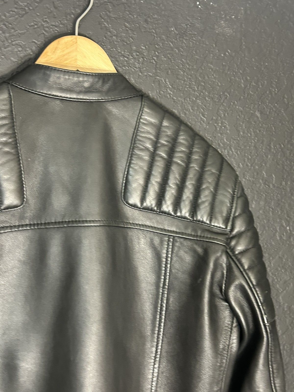 Allsaints Allsaints Sheep Leather Biker Jacket Size US XS / EU 42 / 0 - 14 Thumbnail