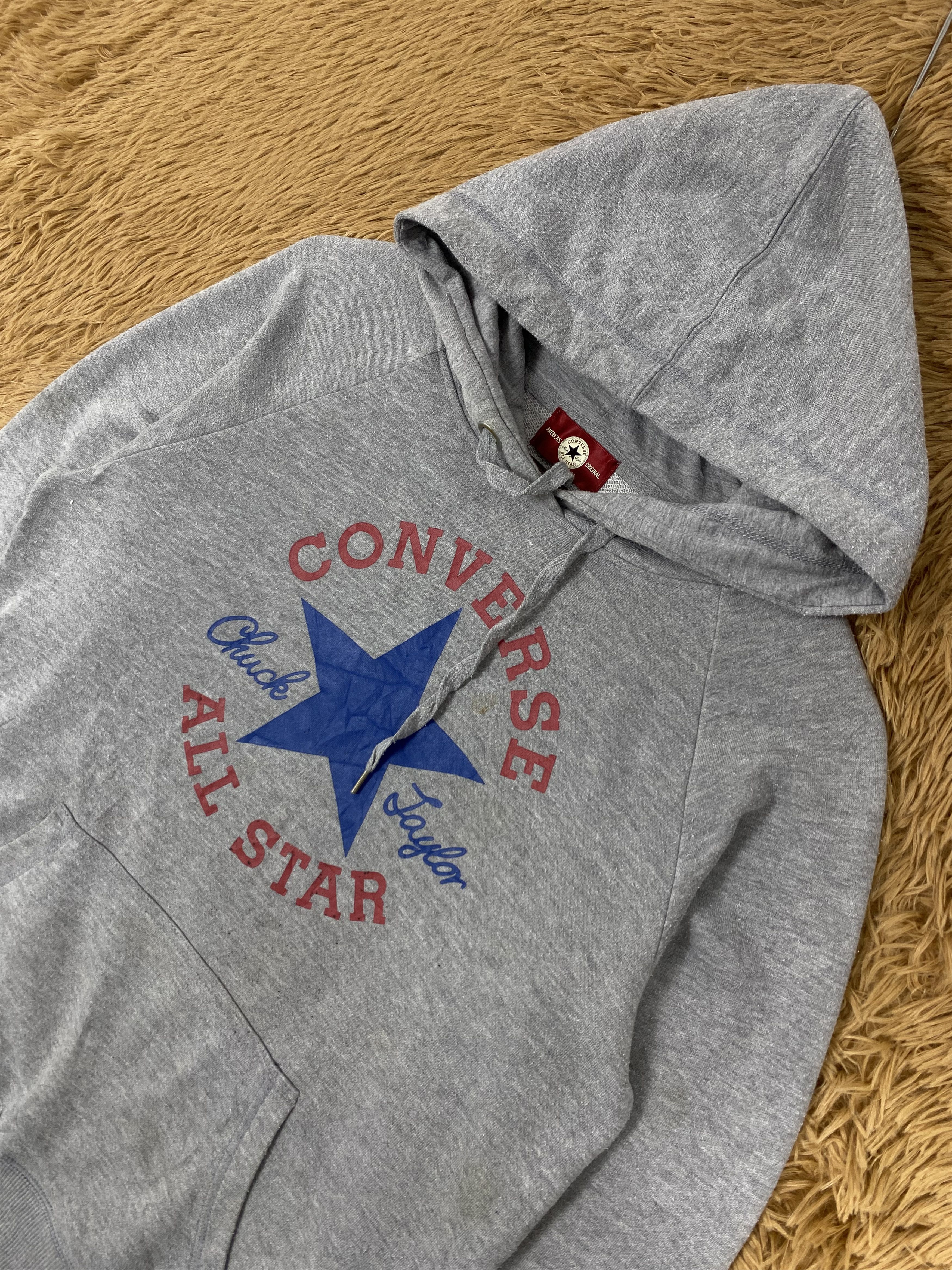 Converse Vintage Converse Big Logo Hoodie PS0139 Size US M / EU 48-50 / 2 - 2 Thumbnail