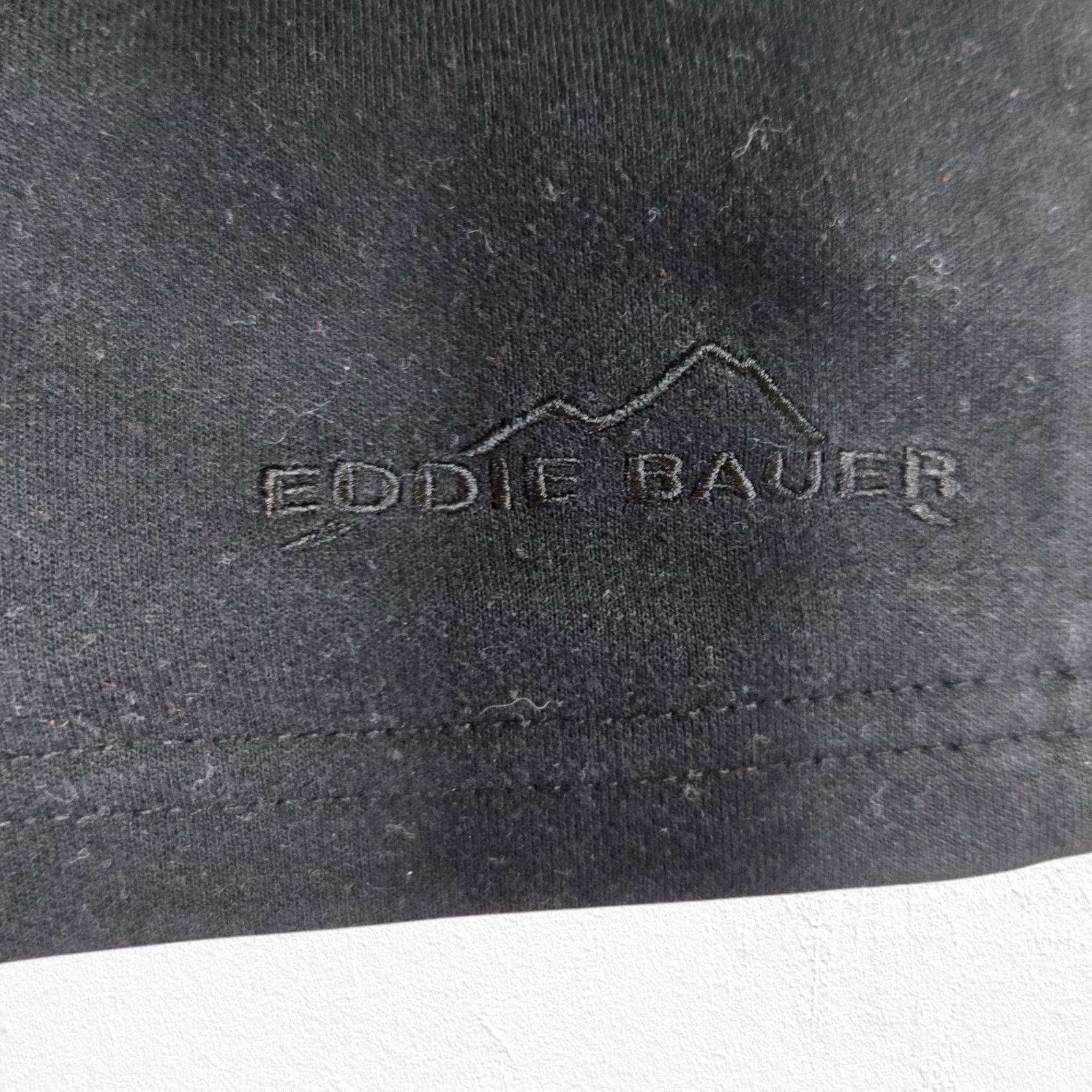 Eddie Bauer Eddie Bauer Black 1/4 Zip Pullover Size Large Tall Size US L / EU 52-54 / 3 - 7 Thumbnail
