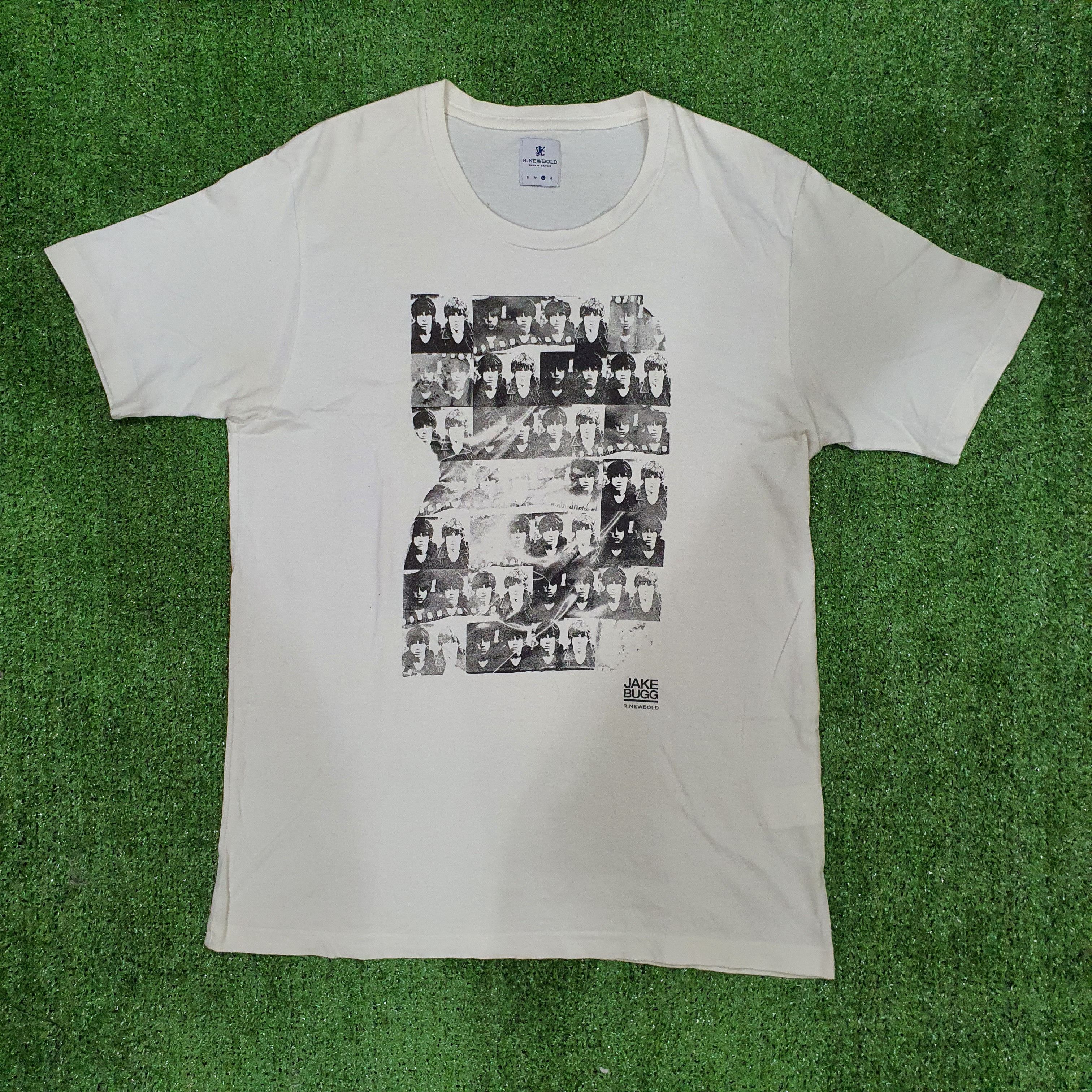 Band Tees Jake Bugg x R.Newbold collaboration T-shirt Size US L / EU 52-54 / 3 - 4 Thumbnail