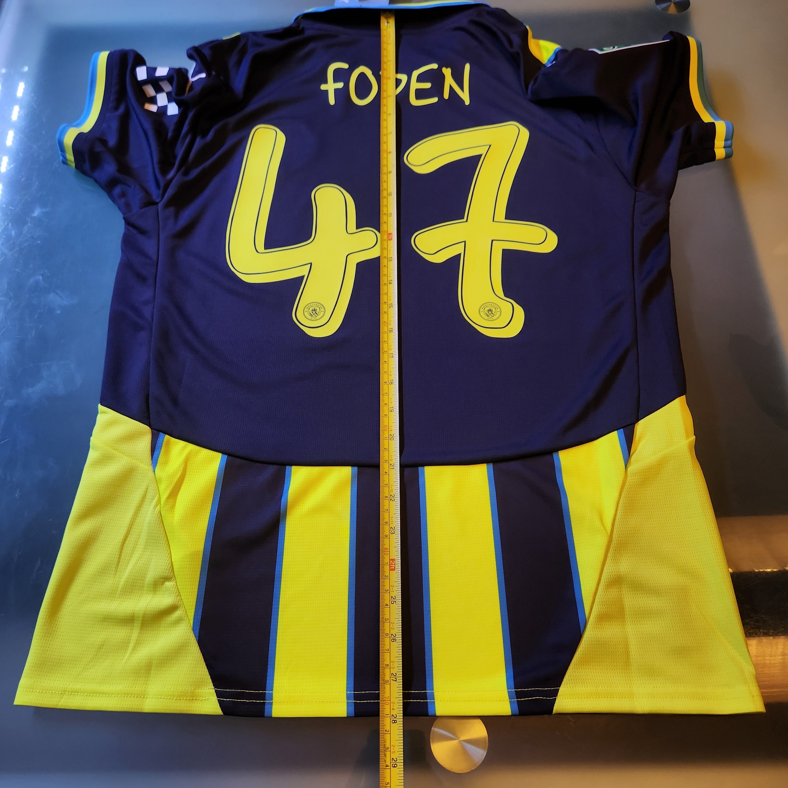 Puma Authentic Manchester City FODEN 2024-2025 24/25 Away Carabao Size US M / EU 48-50 / 2 - 16 Thumbnail