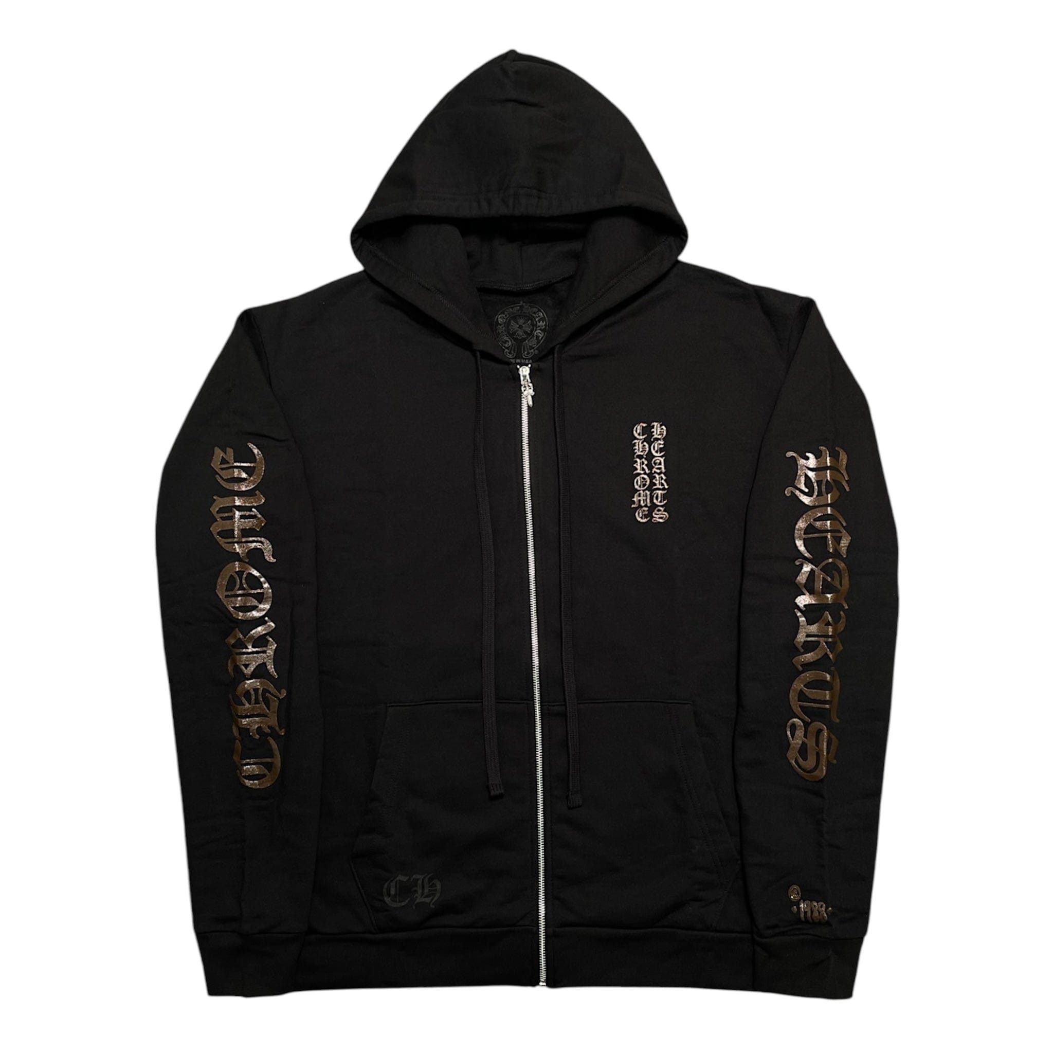 Chrome Hearts Vertical Logo Hoodie | Grailed