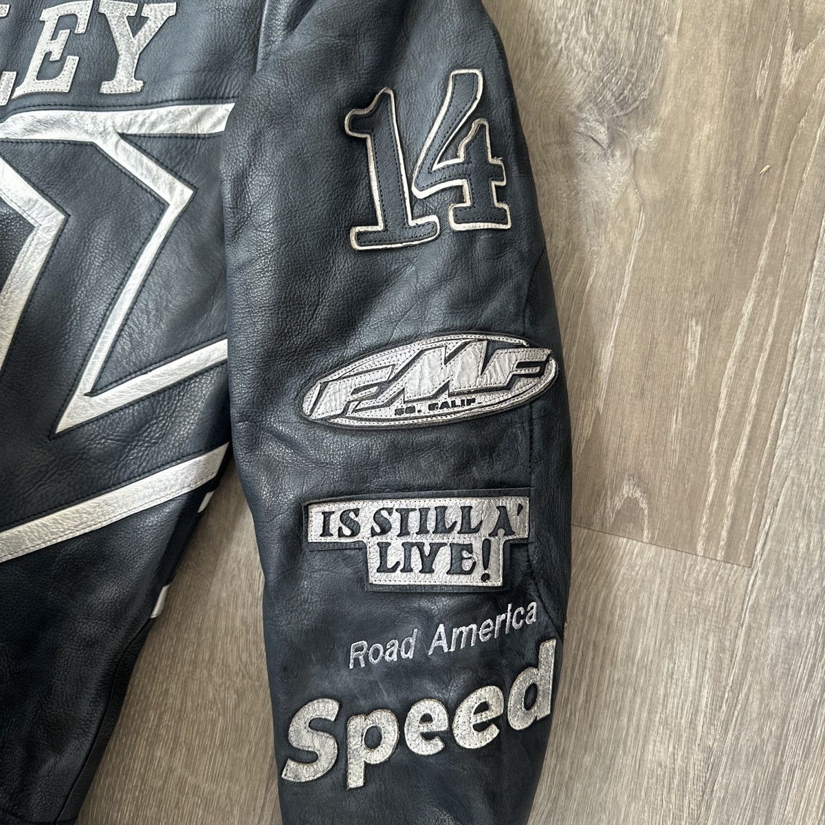 Vale Vale Forever MonoChrome Biker Jacket Size US S / EU 44-46 / 1 - 4 Thumbnail