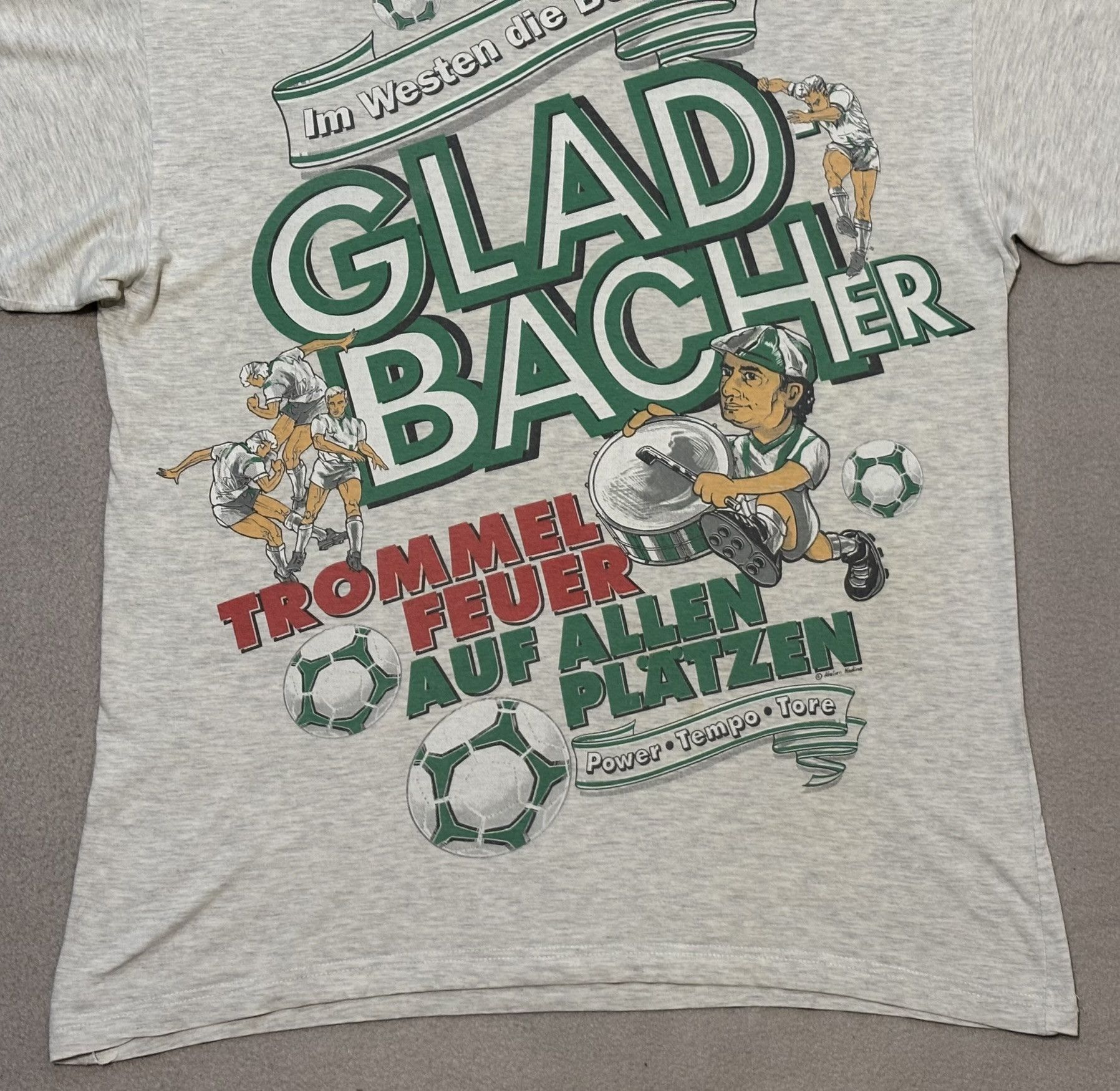 Vintage Borussia Monchengladbach 90s vintage Atelier Nadine Size. L Size US XL / EU 56 / 4 - 7 Thumbnail