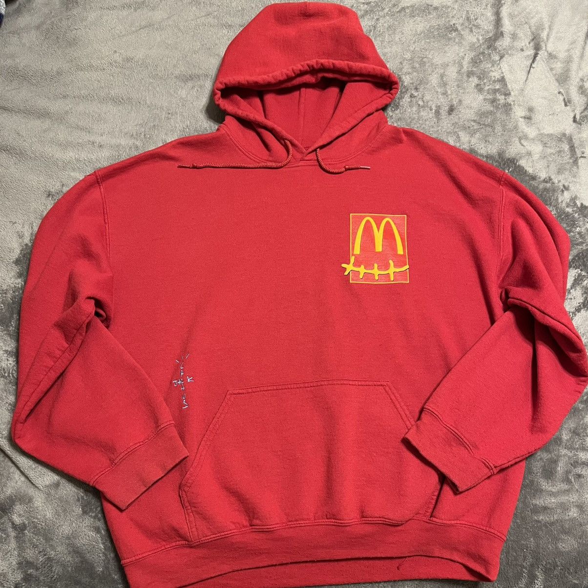 Travis Scott Cactus Jack X Mcdonalds Hoodie Red Size US M / EU 48-50 / 2 - 1 Thumbnail