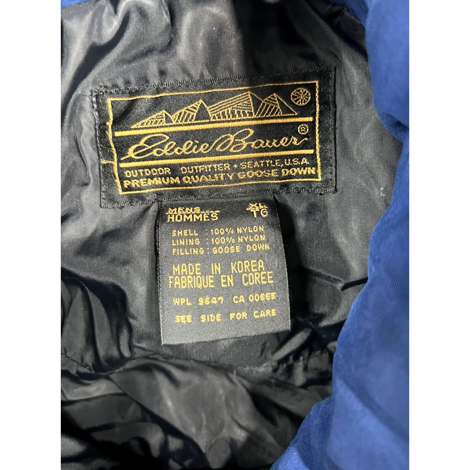 Eddie Bauer VINTAGE Eddie Bauer Mens Goose Down Jacket Green Ski Jacket Puffy Outdoors Sz XL Jacket Size US XL / EU 56 / 4 - 3 Thumbnail