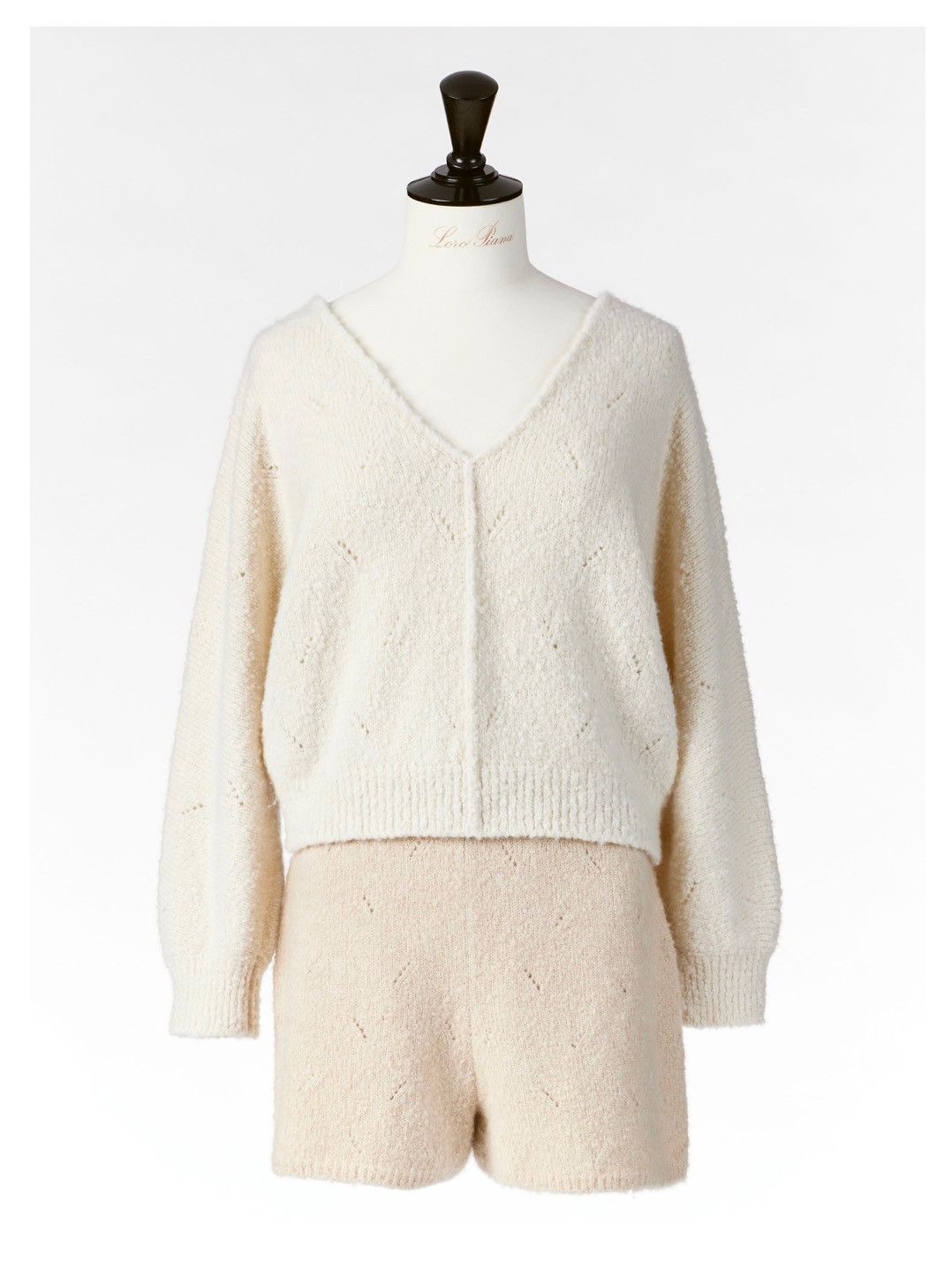 Loro Piana o1srvl11e1125 FAN1844 Cocooning V-Neck Cardigan in White Size L / US 10 / IT 46 - 2 Thumbnail
