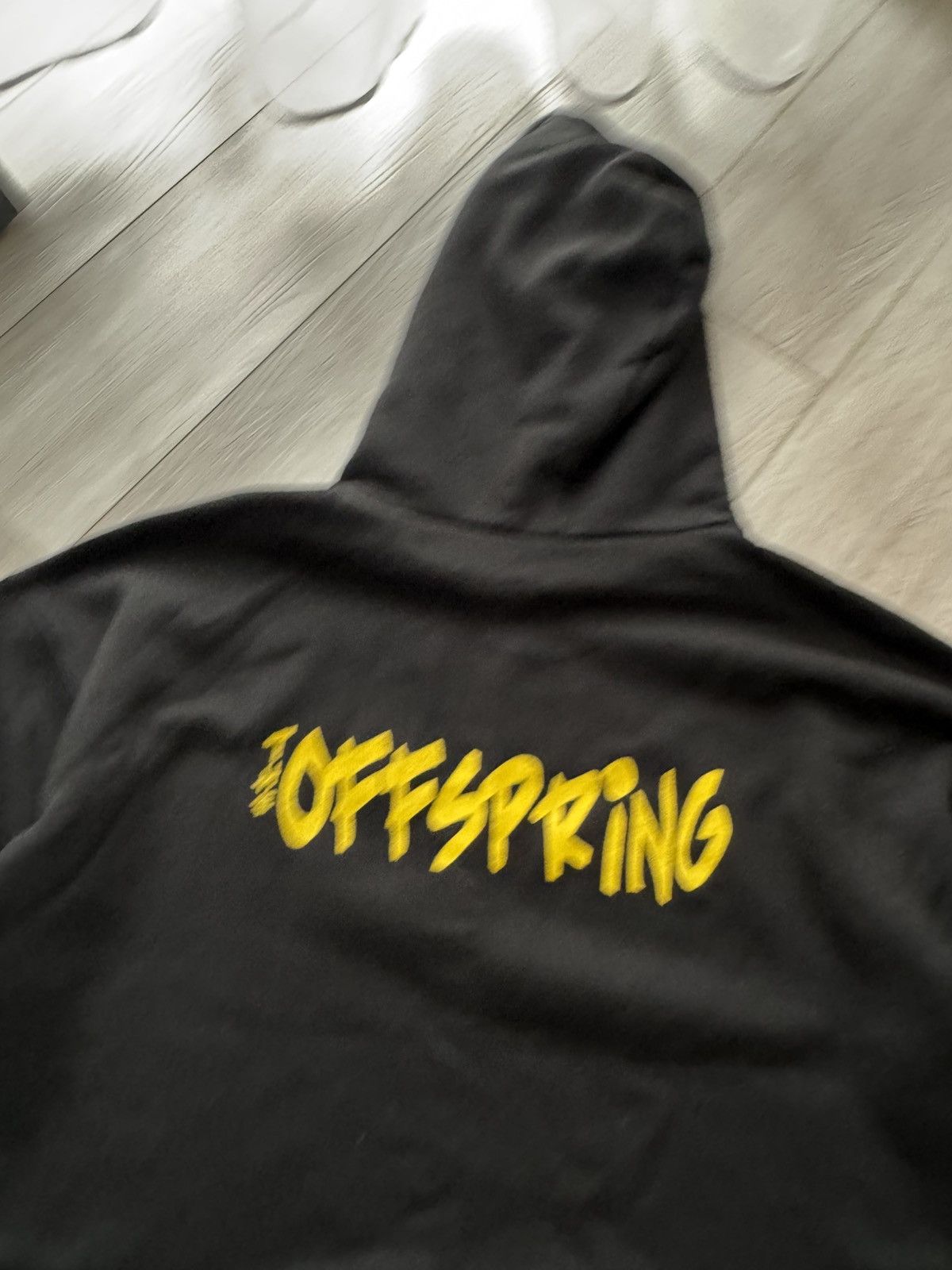 Band Tees The Offspring Band Hoodie Black Graphic Pop Punk Sweatshirt Size US L / EU 52-54 / 3 - 6 Thumbnail