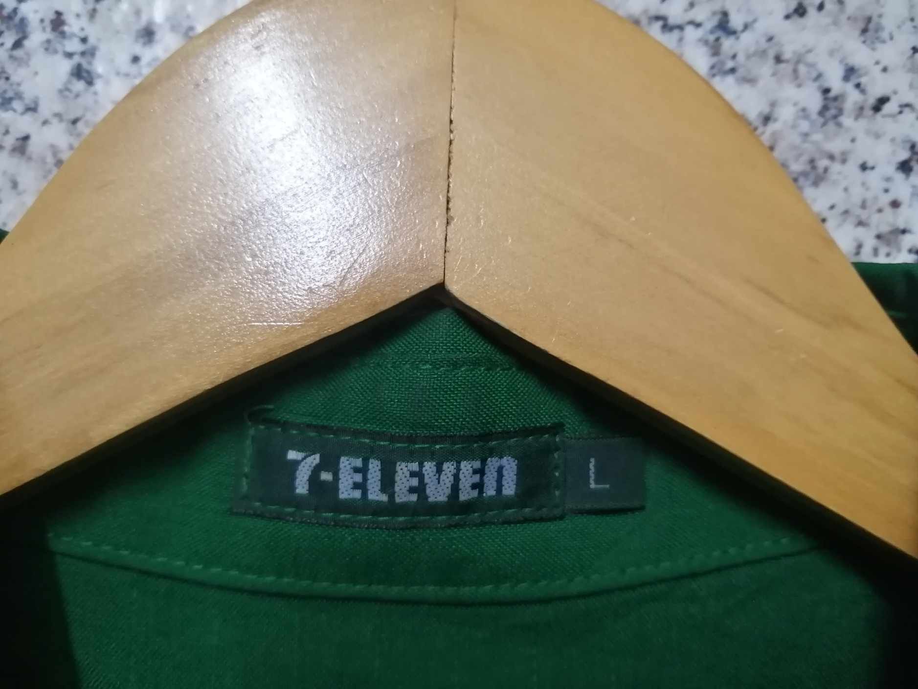 Japanese Brand × Vintage Vintage 7 eleven japan workers uniform shirt Very rare Size US L / EU 52-54 / 3 - 5 Thumbnail