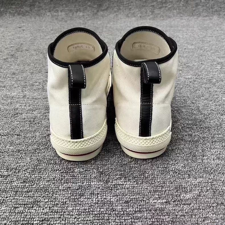 Dior Dior Black and White HighTop Sneakers-2506 Size US 10 / EU 43 - 4 Thumbnail