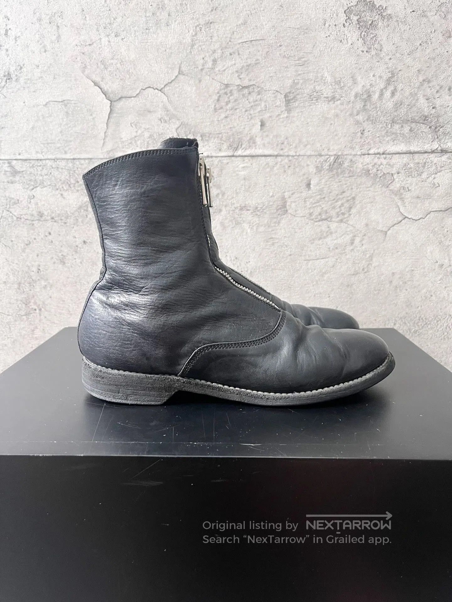 Guidi Guidi 210 Women's Soft Horse Leather Ankle Boots. Size US 5 / IT 35 - 3 Thumbnail