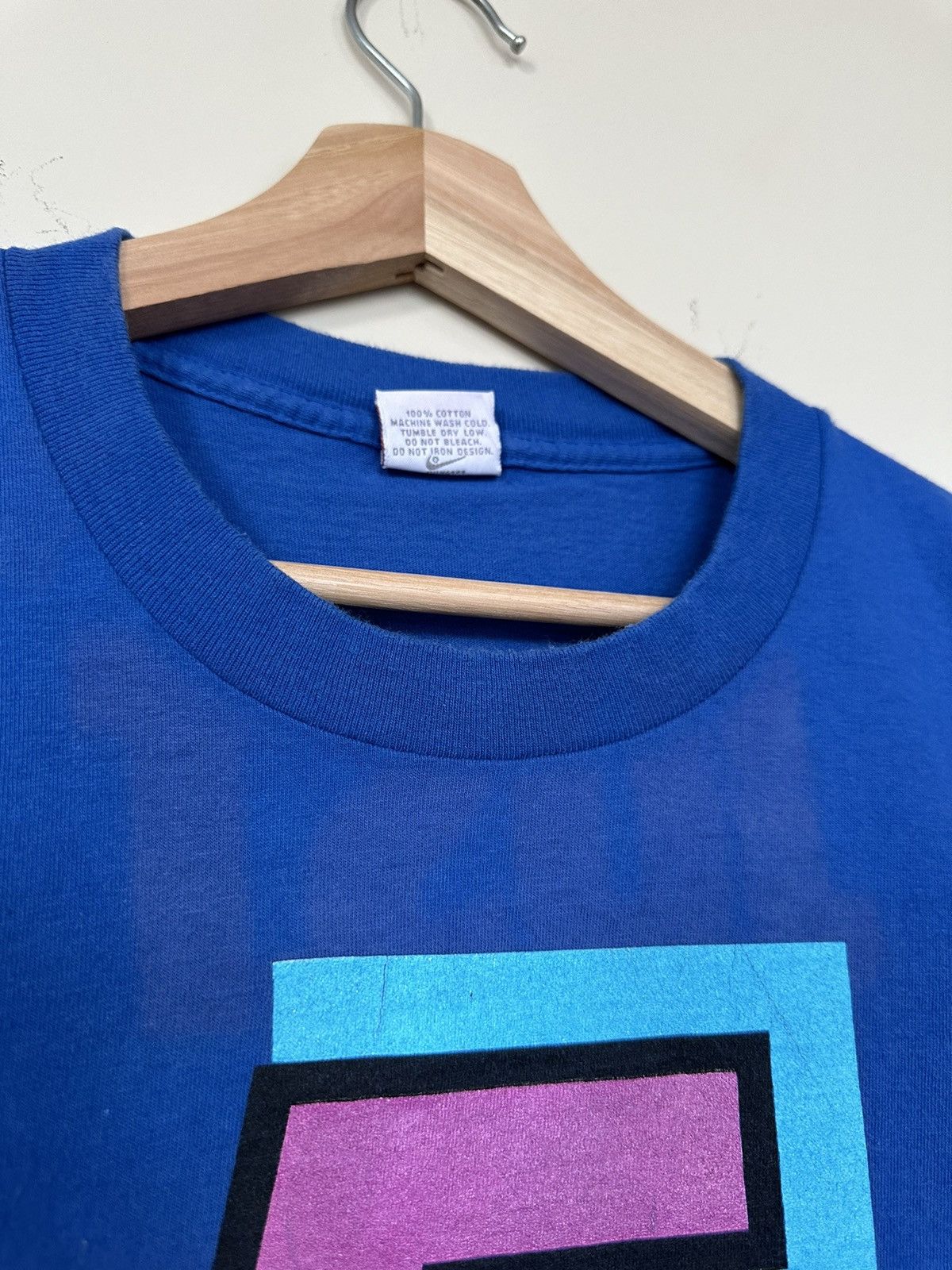 Nike × Vintage Vintage 90s Nike Niketown Portland Marathon T-Shirt Size US XL / EU 56 / 4 - 9 Thumbnail