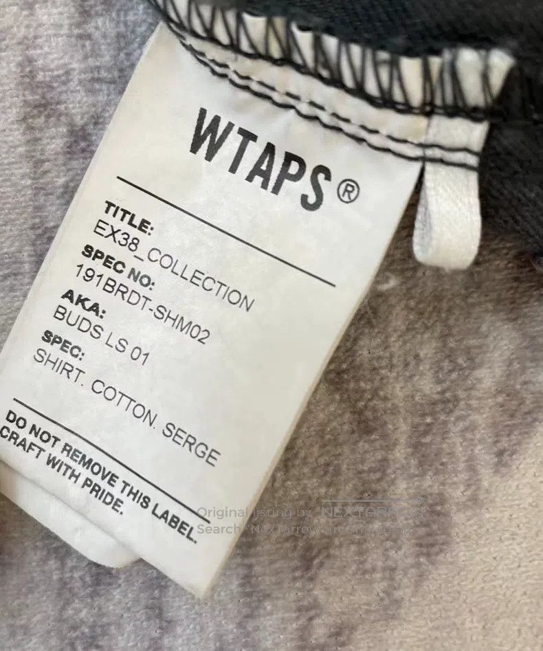 Wtaps Wtaps Wash two bags of shirts Size US L / EU 52-54 / 3 - 5 Thumbnail