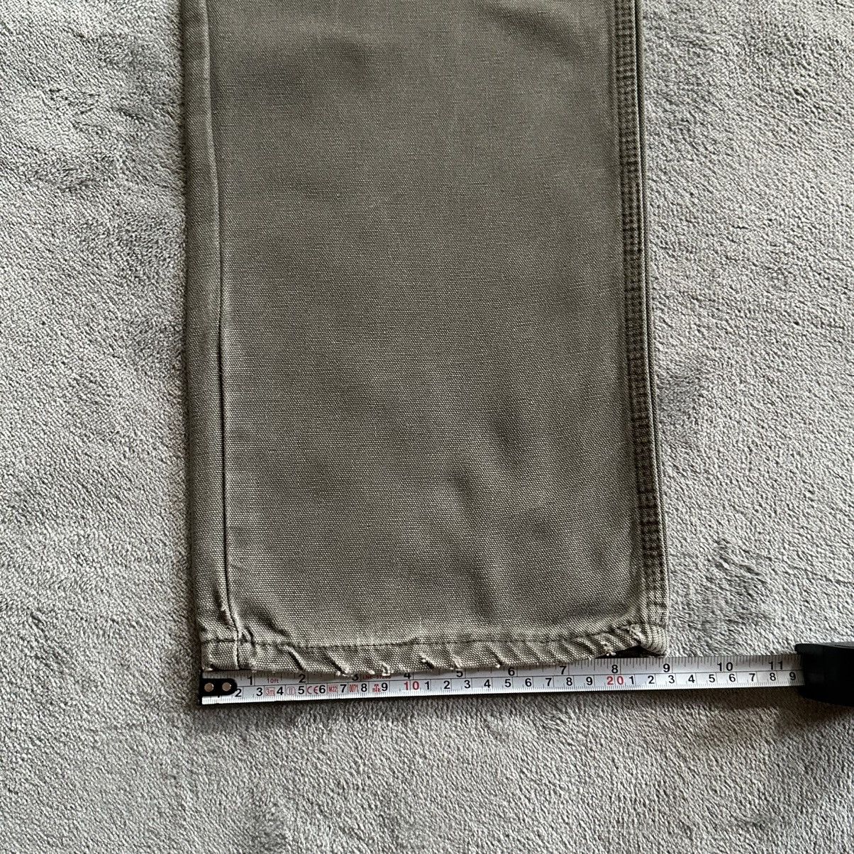 Carhartt × Dickies (36x33) Crazy Vintage Y2K Faded Dickies Carpenter Pants Moss Size US 36 / EU 52 - 13 Thumbnail