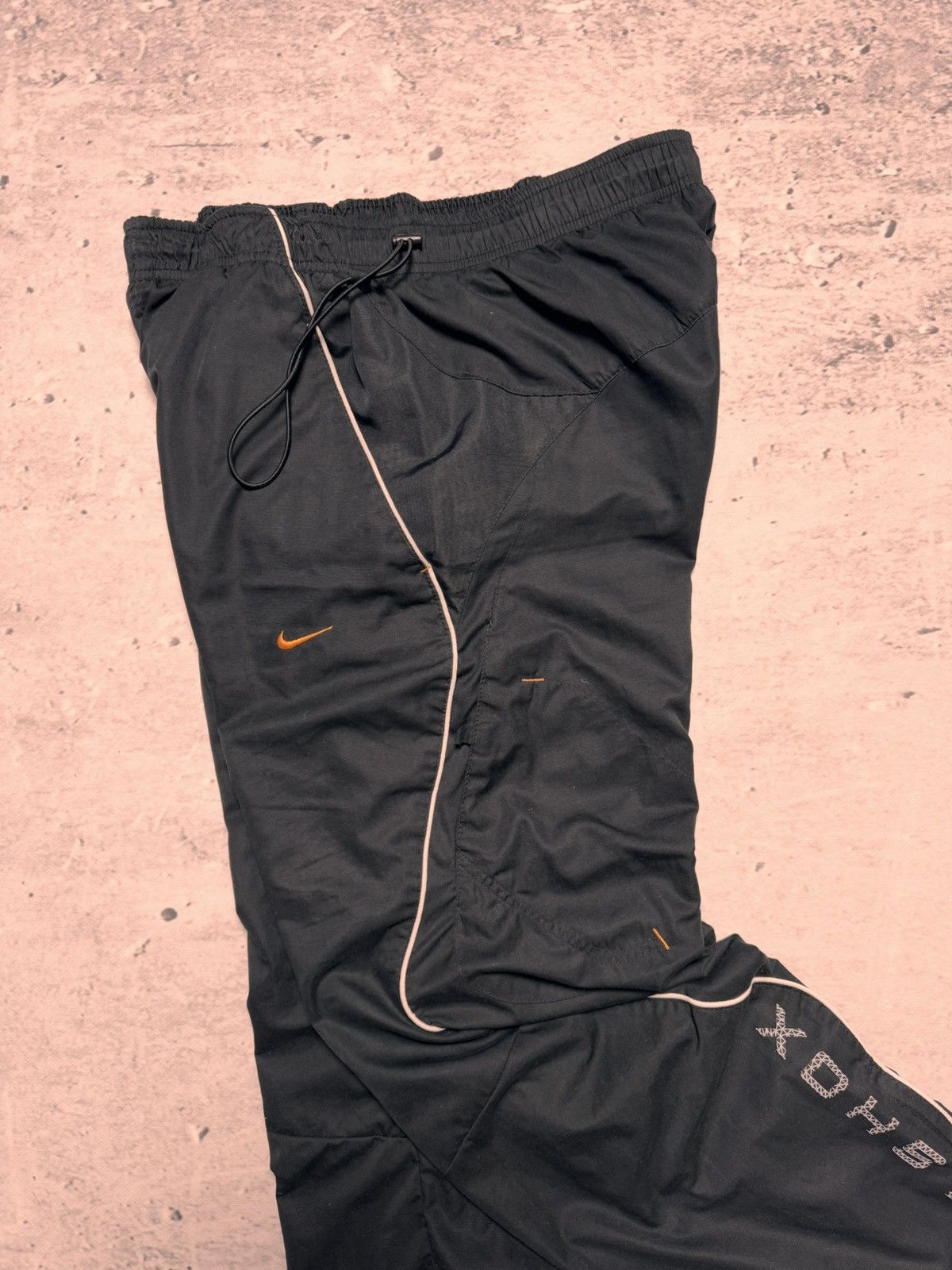 Nike × Vintage NIKE SHOX VINTAGE BASIC LOGO OVERSIZE BAGGY PANTS Size US 34 / EU 50 - 3 Thumbnail