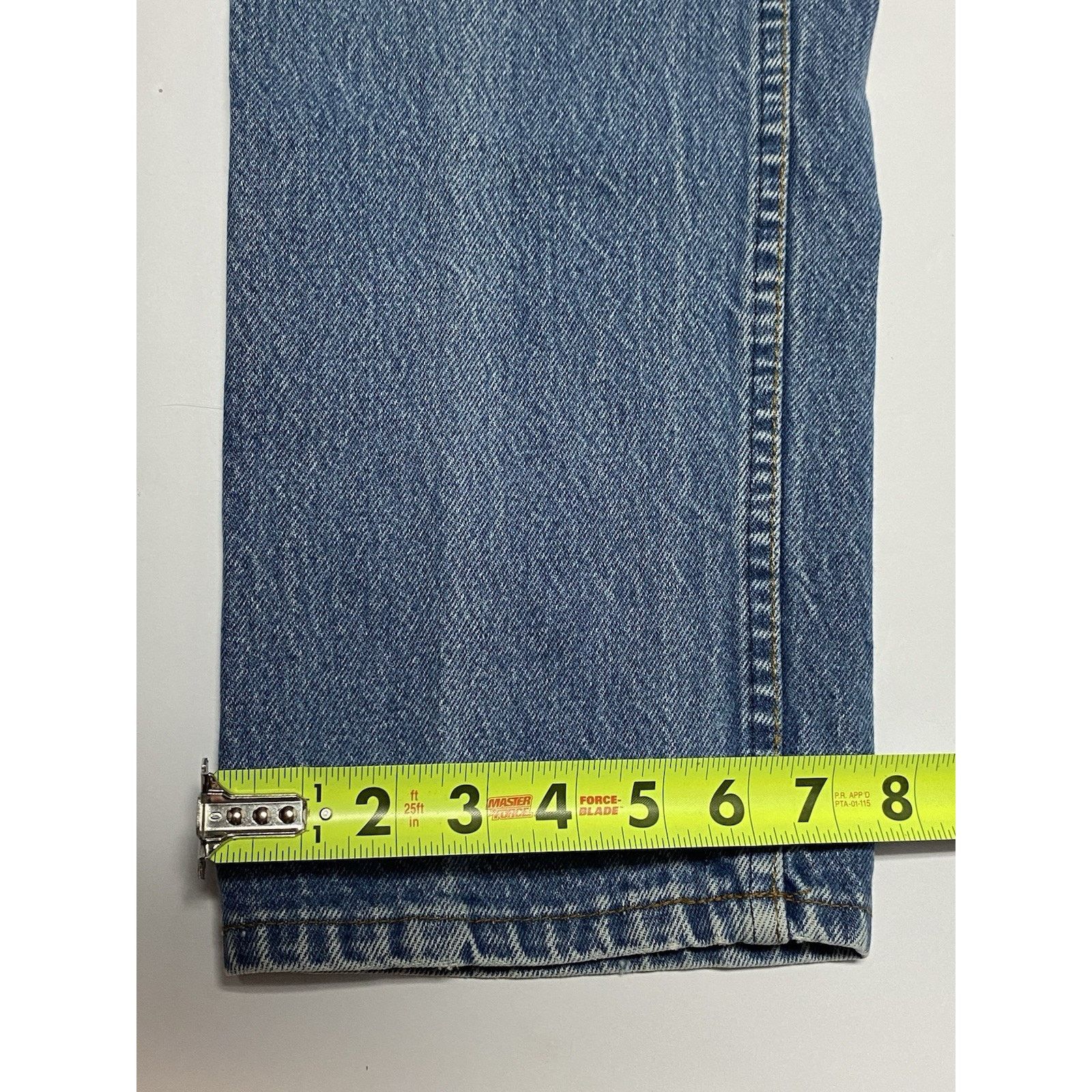 Levi's Vtg Levis Jeans Mens W36xL34 Orange Tab USA 80s Blue Denim Size US 36 / EU 52 - 7 Thumbnail
