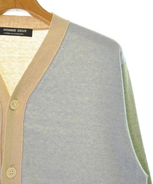 Comme des Garcons Homme Deux Sweater Cardigan Button Up V-neck Plain Multicolor Size US S / EU 44-46 / 1 - 3 Thumbnail