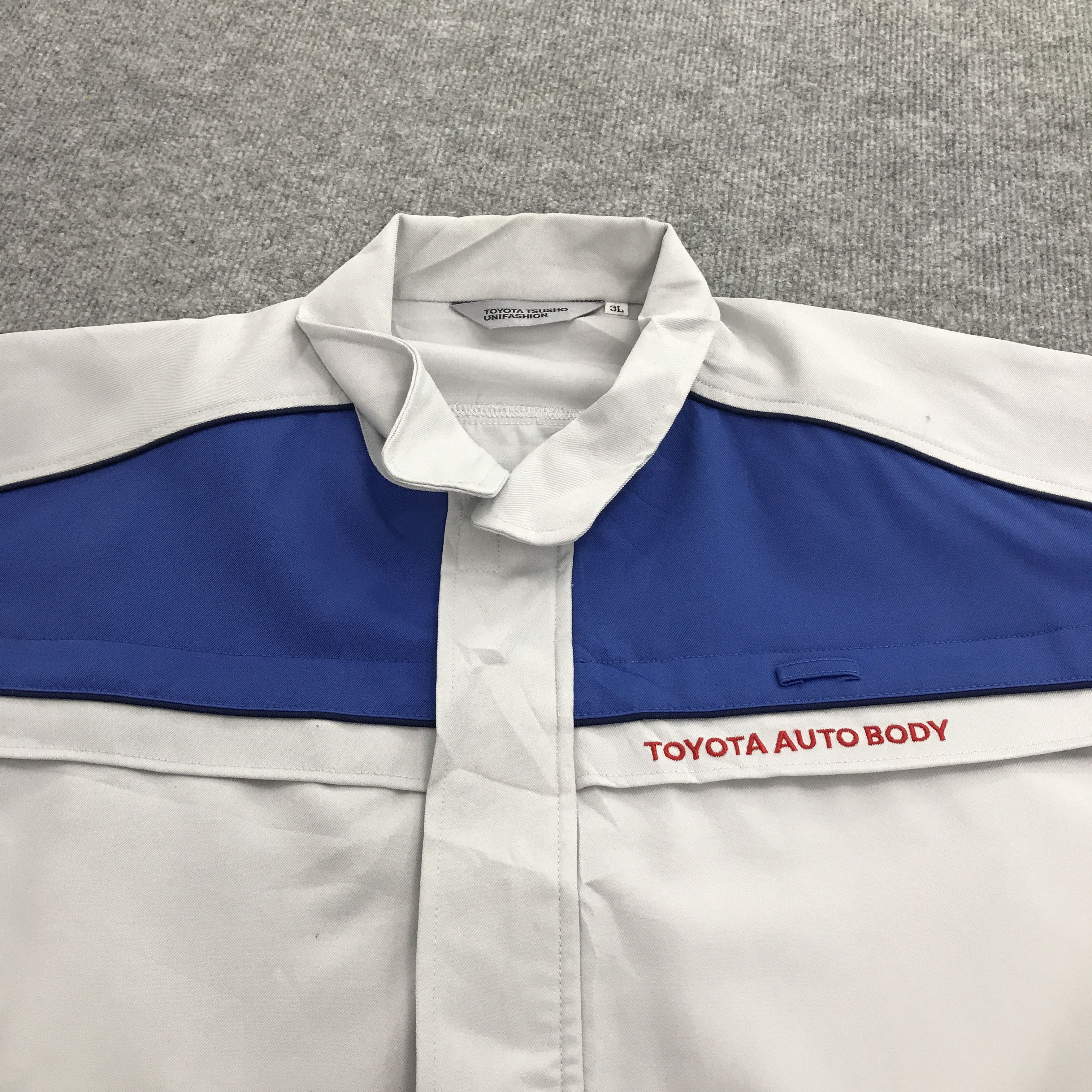 Japanese Brand TOYOTA AUTO BODY WORK UNIFORM JAPAN ZIPPER JACKET Size US XL / EU 56 / 4 - 6 Thumbnail