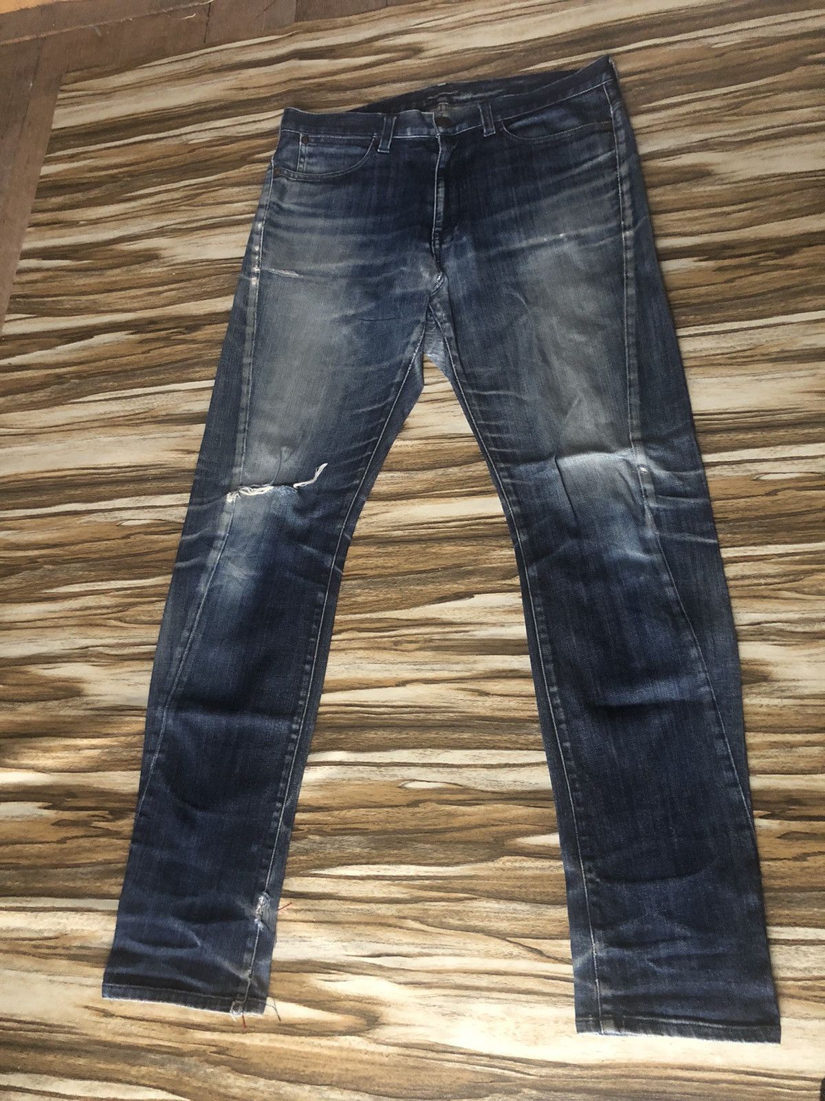 🇯🇵 Distressed Blue Denim flare