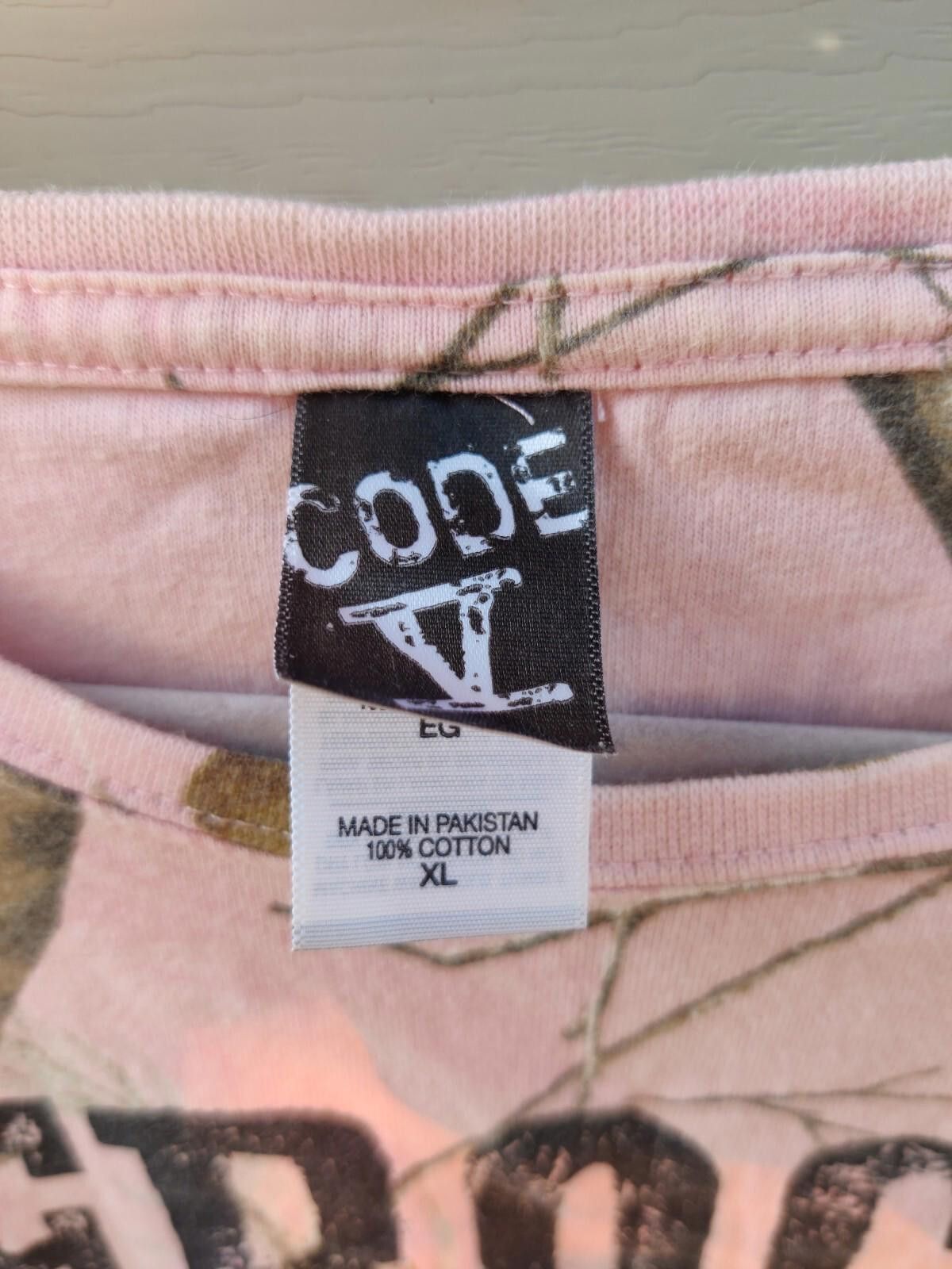 Other "FROGS The Other White Meat" Real Tree Pink Camo T-shirt Size XL / US 12-14 / IT 48-50 - 7 Thumbnail