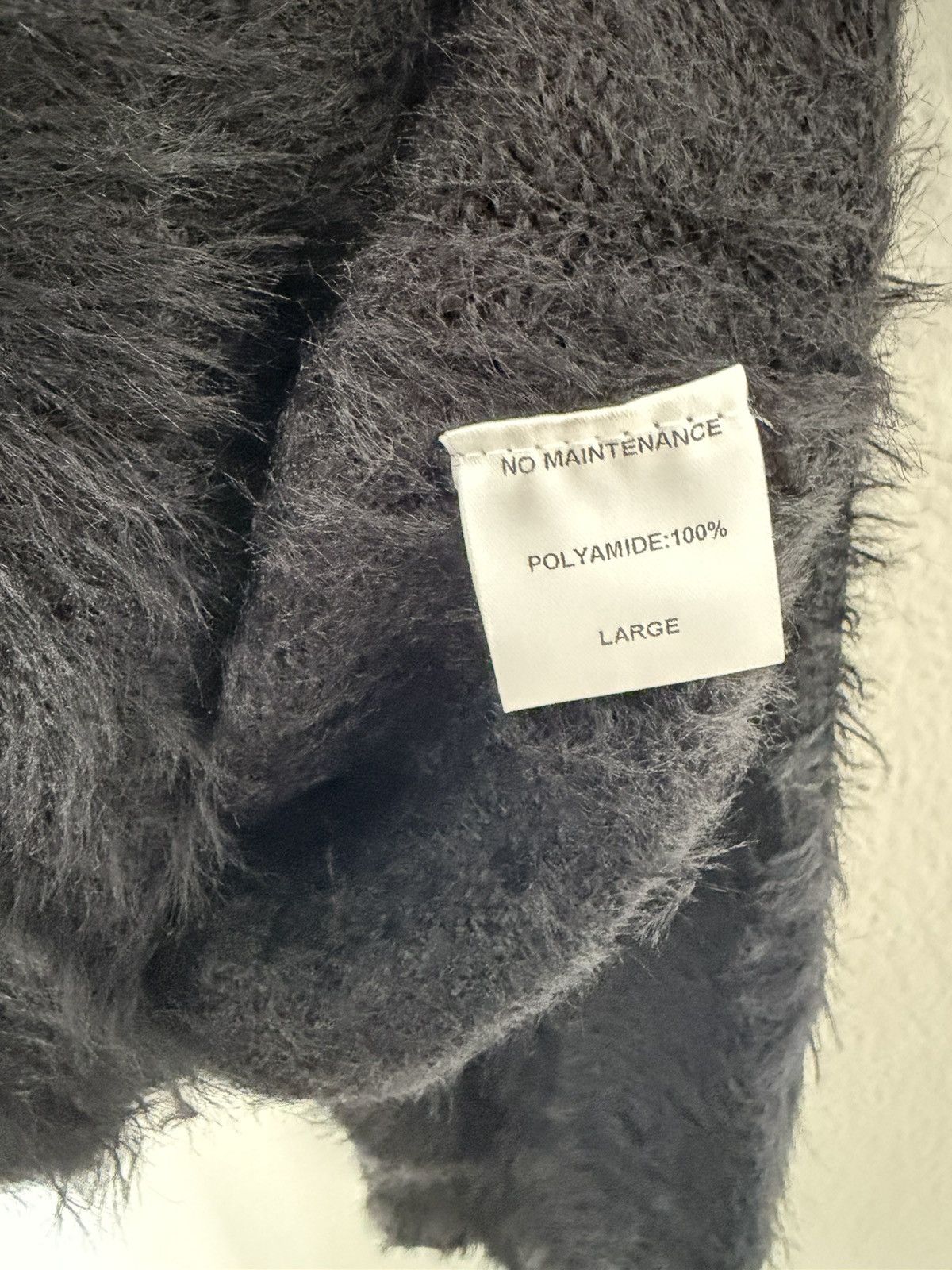 No Maintenance No Maintenance Fuzzy Crewneck Size US L / EU 52-54 / 3 - 3 Thumbnail