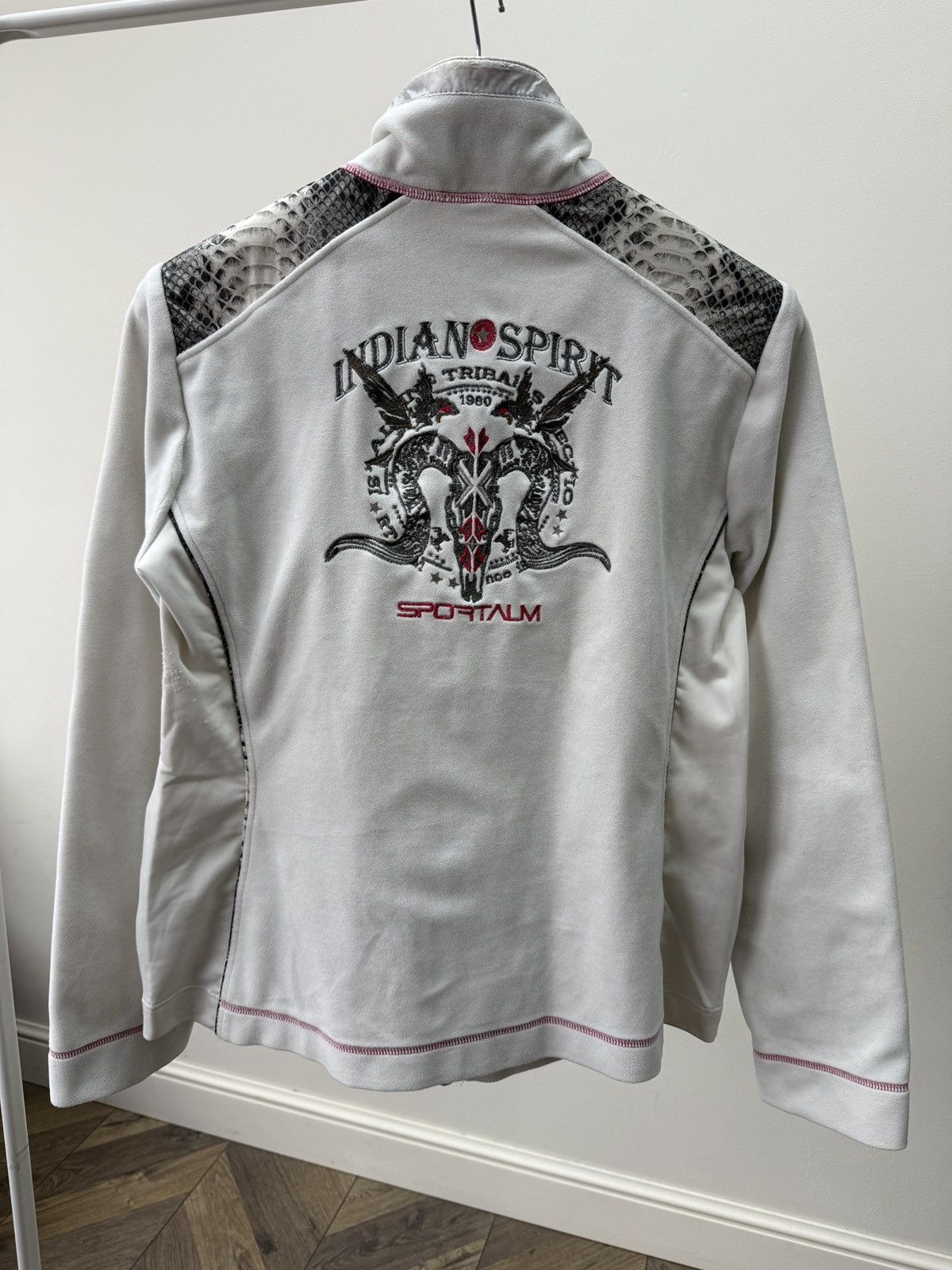 Other Vintage Sportalm Indian Spirit Women Zip Embroidered Logo Size M / US 6-8 / IT 42-44 - 13 Thumbnail