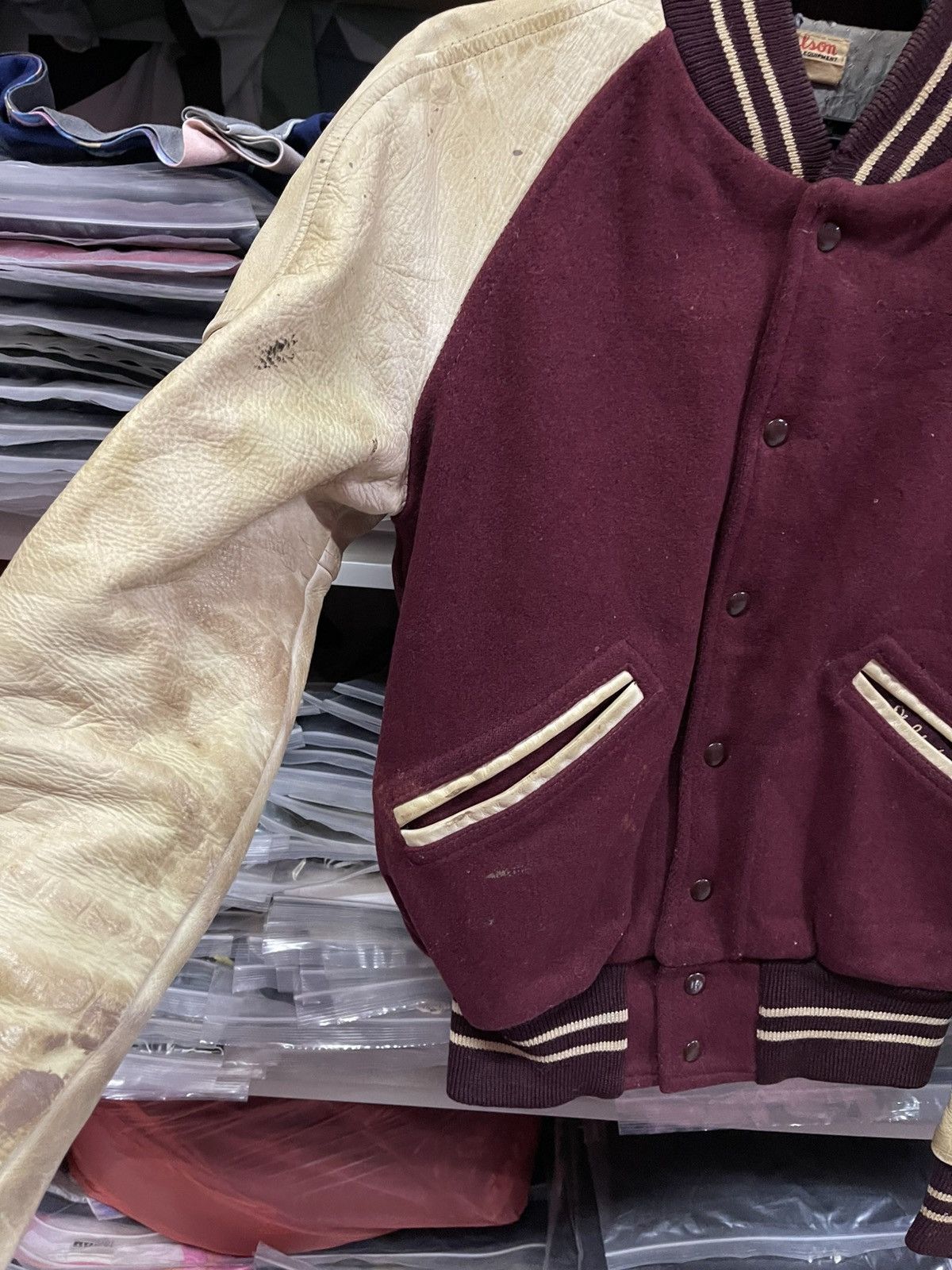 Wilson Vintage Wilson Varsity Jacket Very Rare🔥🔥🔥 Size US S / EU 44-46 / 1 - 3 Thumbnail