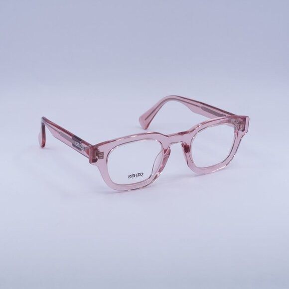 Kenzo 🕶️ New Kenzo KZ50185I 072 Eyeglasses - Transparent Pink Size ONE SIZE - 4 Thumbnail