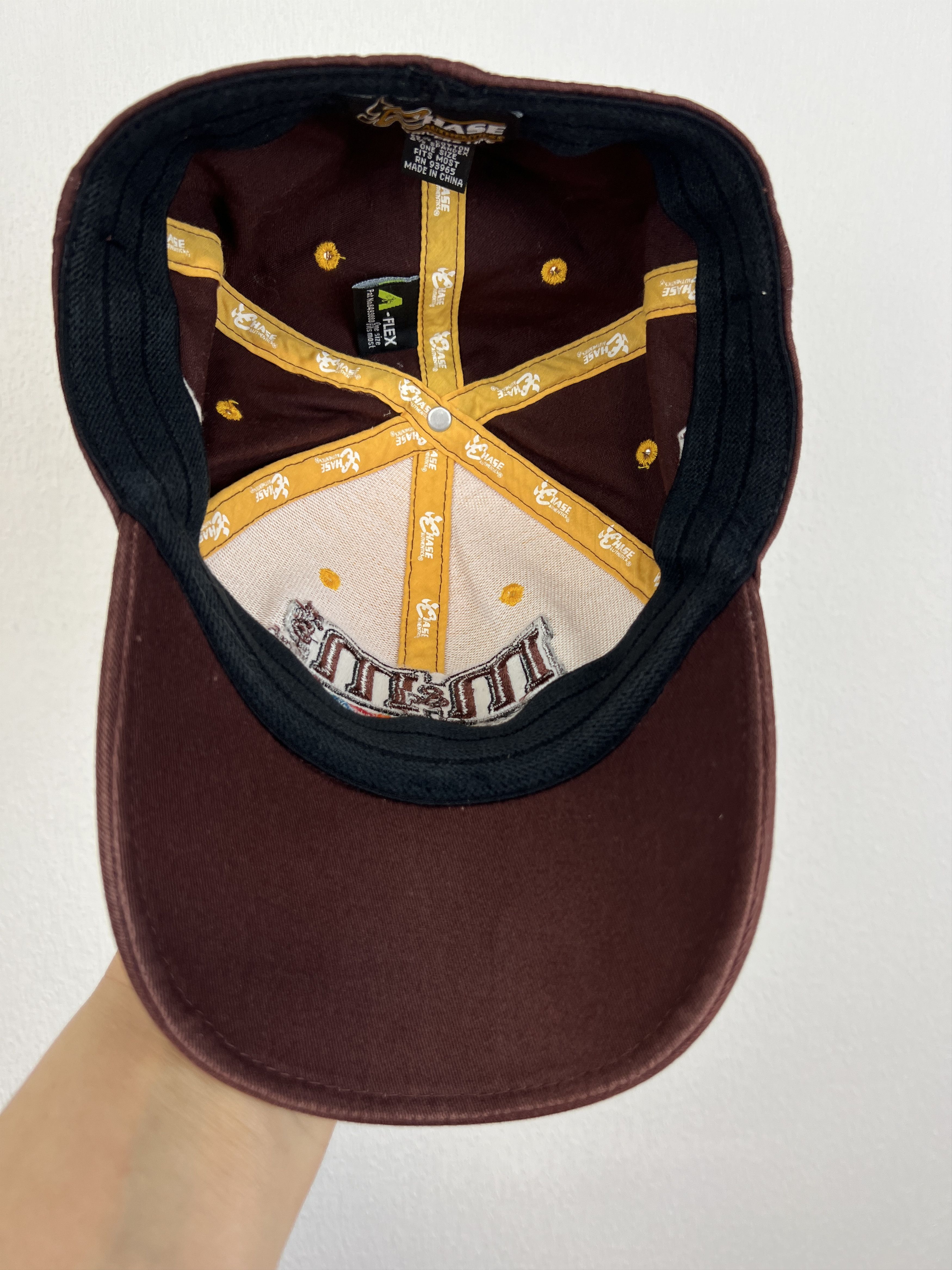 Vintage Vintage M&M'S NASCAR Racing Team 38 Chase Hat Baseball Cap Size ONE SIZE - 7 Thumbnail