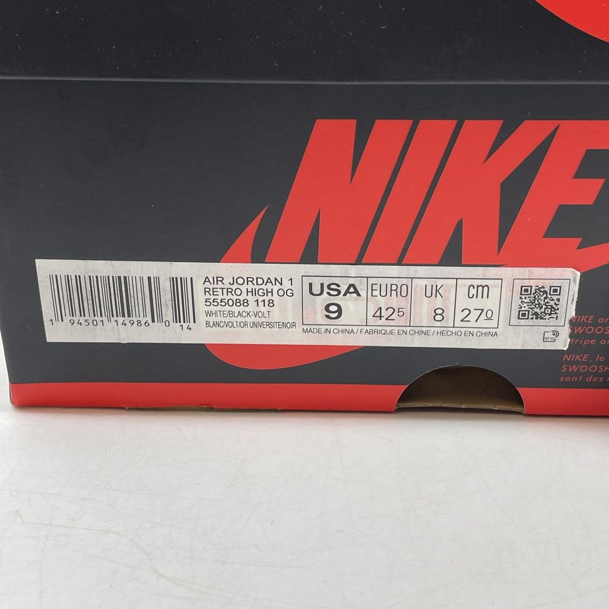 Jordan Brand Air Jordan 1 high volt gold Size US 9 / EU 42 - 9 Thumbnail
