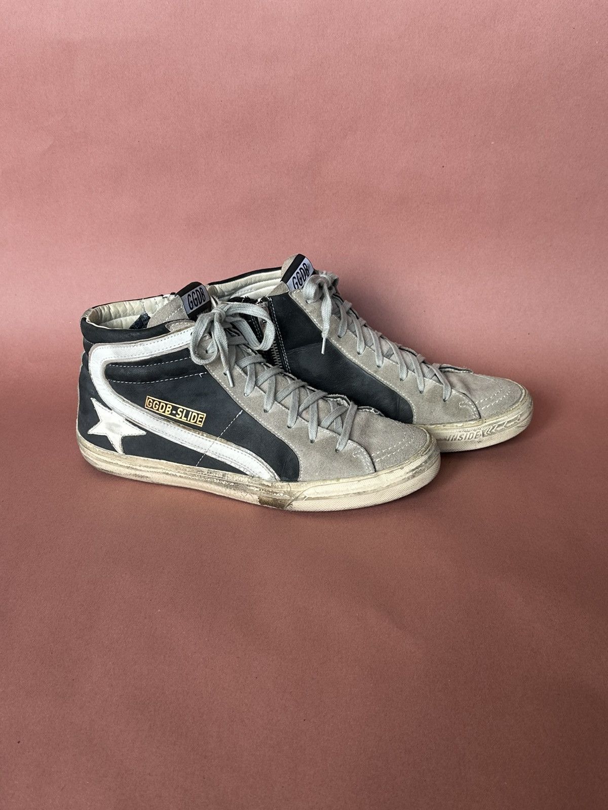 Golden Goose GGDB Slide Hi-tops Size US 10 / EU 43 - 1 Thumbnail