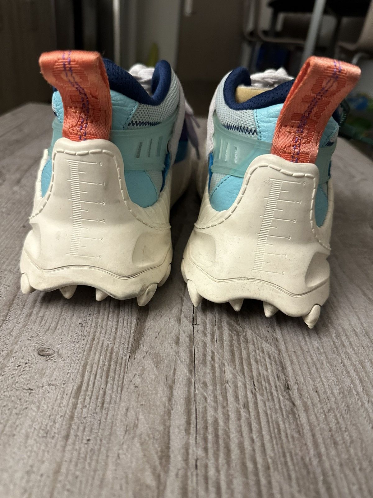 Off-White Off-White Odsy 1000 Mixed Media Low-Top Sneaker Size US 8 / EU 41 - 5 Thumbnail