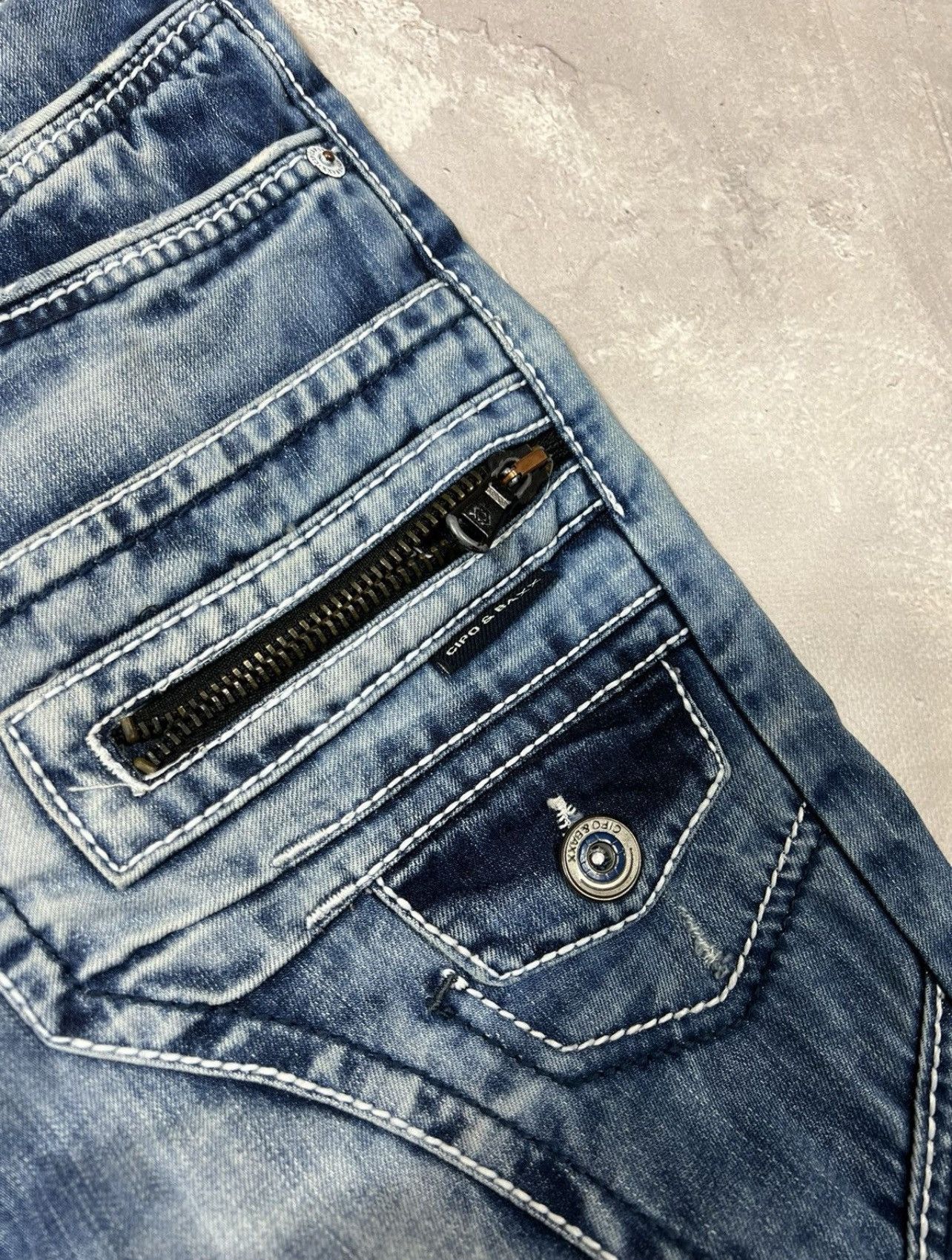 Other Vintage Cipo Bax Distressed Japanese Jenya Watanabe Style Size US 34 / EU 50 - 7 Thumbnail