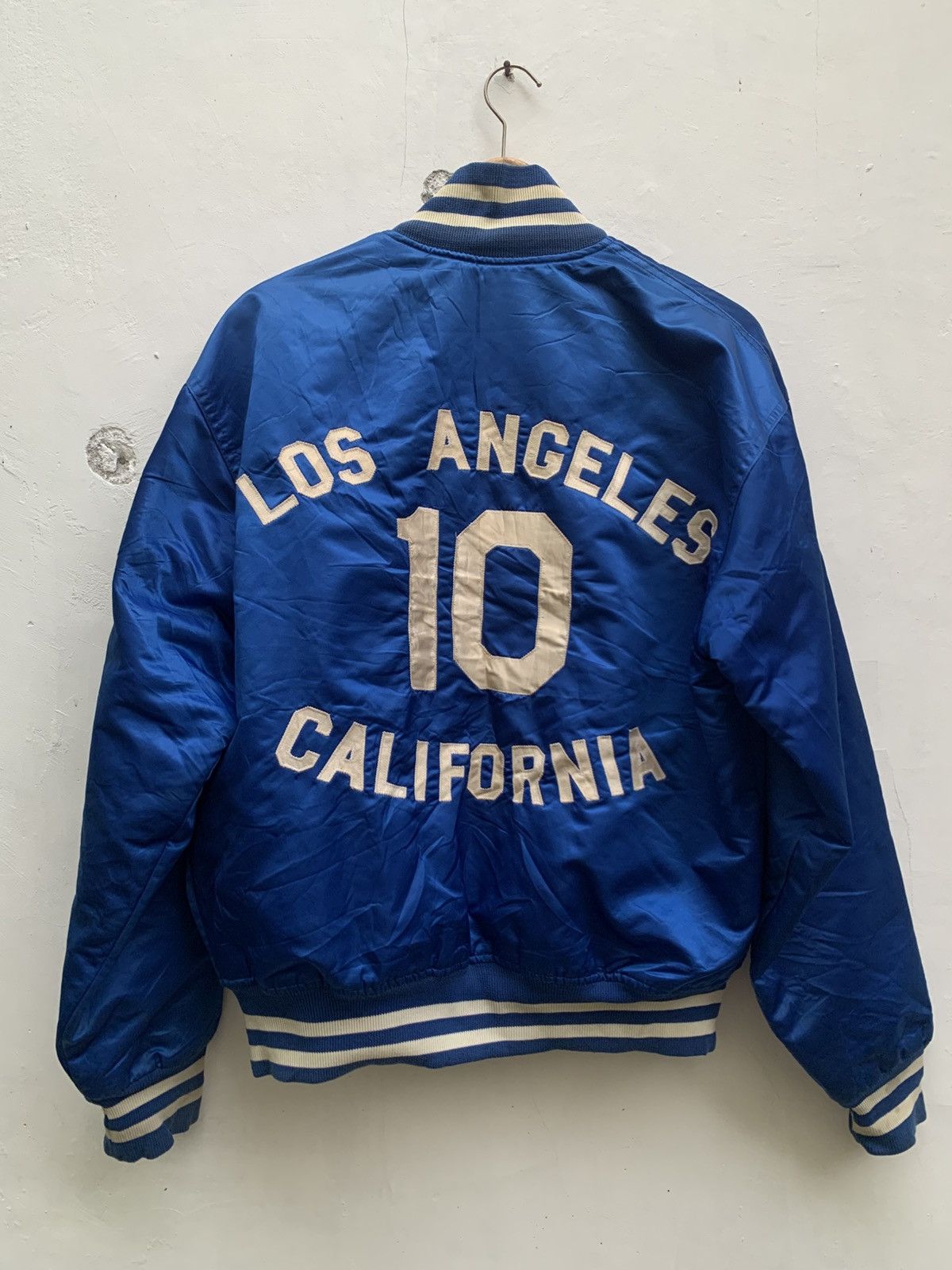 MLB Vintage LA DODGERS by Catchball Satin Jacket Size US L / EU 52-54 / 3 - 1 Thumbnail