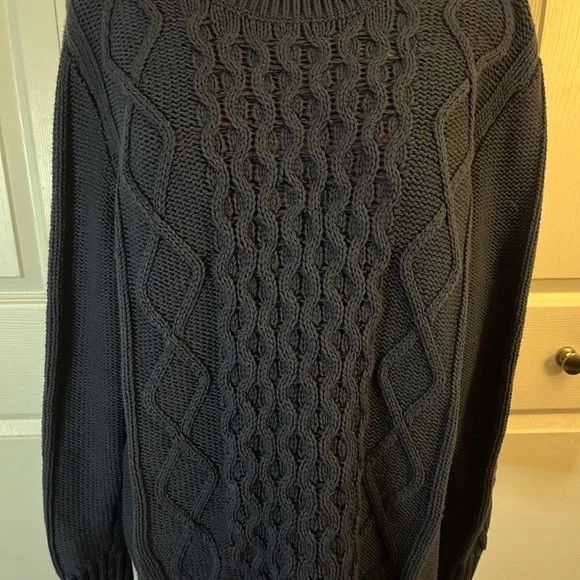 Gap Gap Chunky Cable Knit Sweater Navy XXL Size XXL / US 16-18 / IT 52-54 - 4 Thumbnail