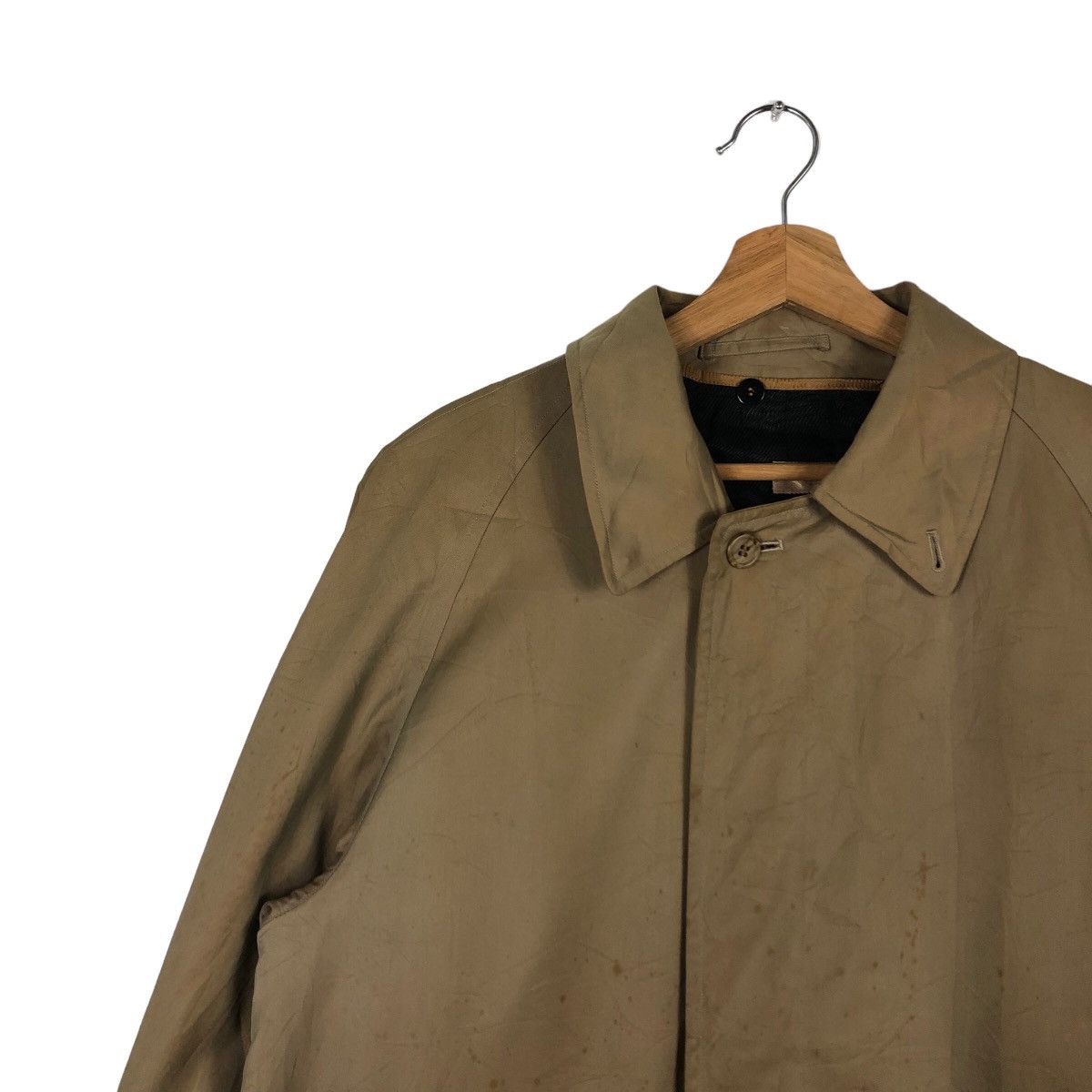 Japanese Brand 🔥VINTAGE LONG JACKET TRENCH NOVA CHECK DESIGN Size US M / EU 48-50 / 2 - 6 Thumbnail